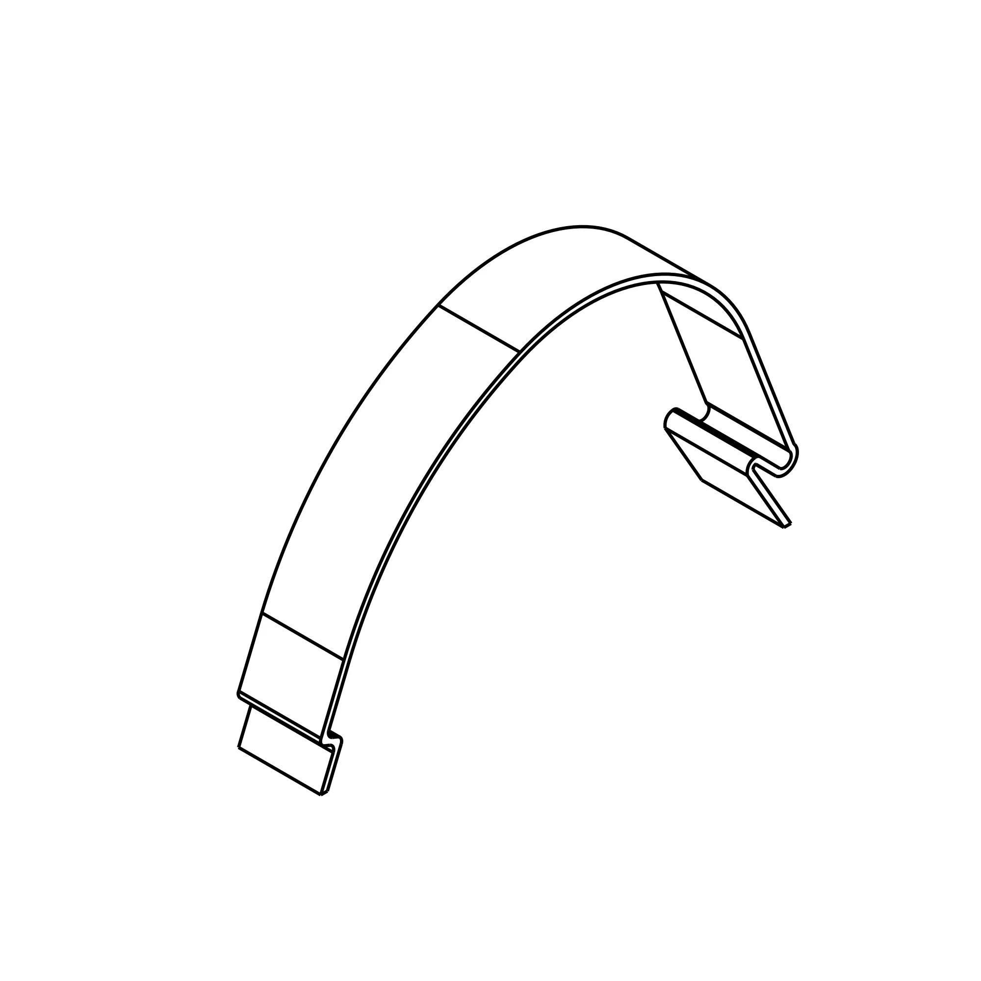 John Deere Cab Roof Sheet - HXE43425
