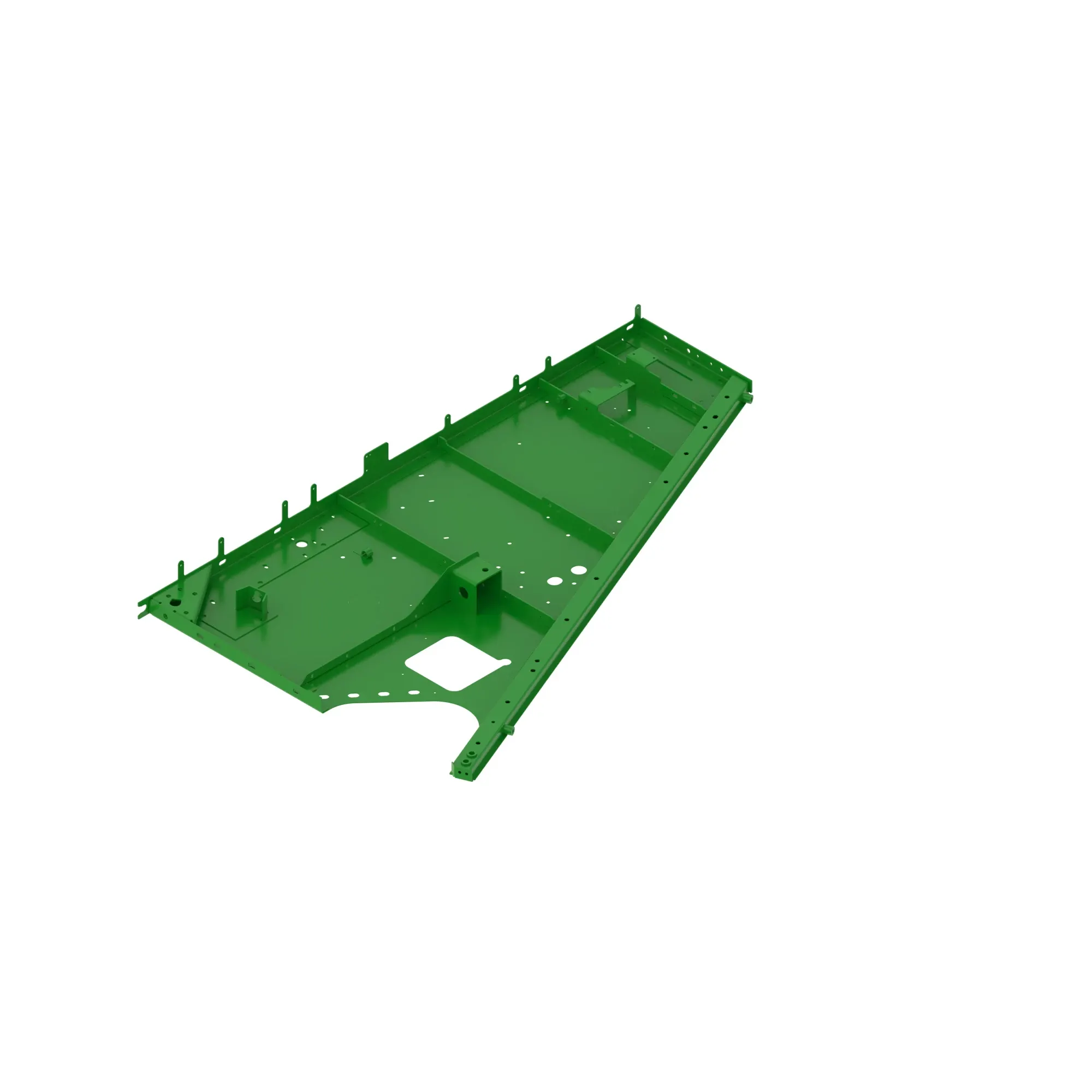 John Deere Sidesheet Extension Assembly, Left Side - AXE76294