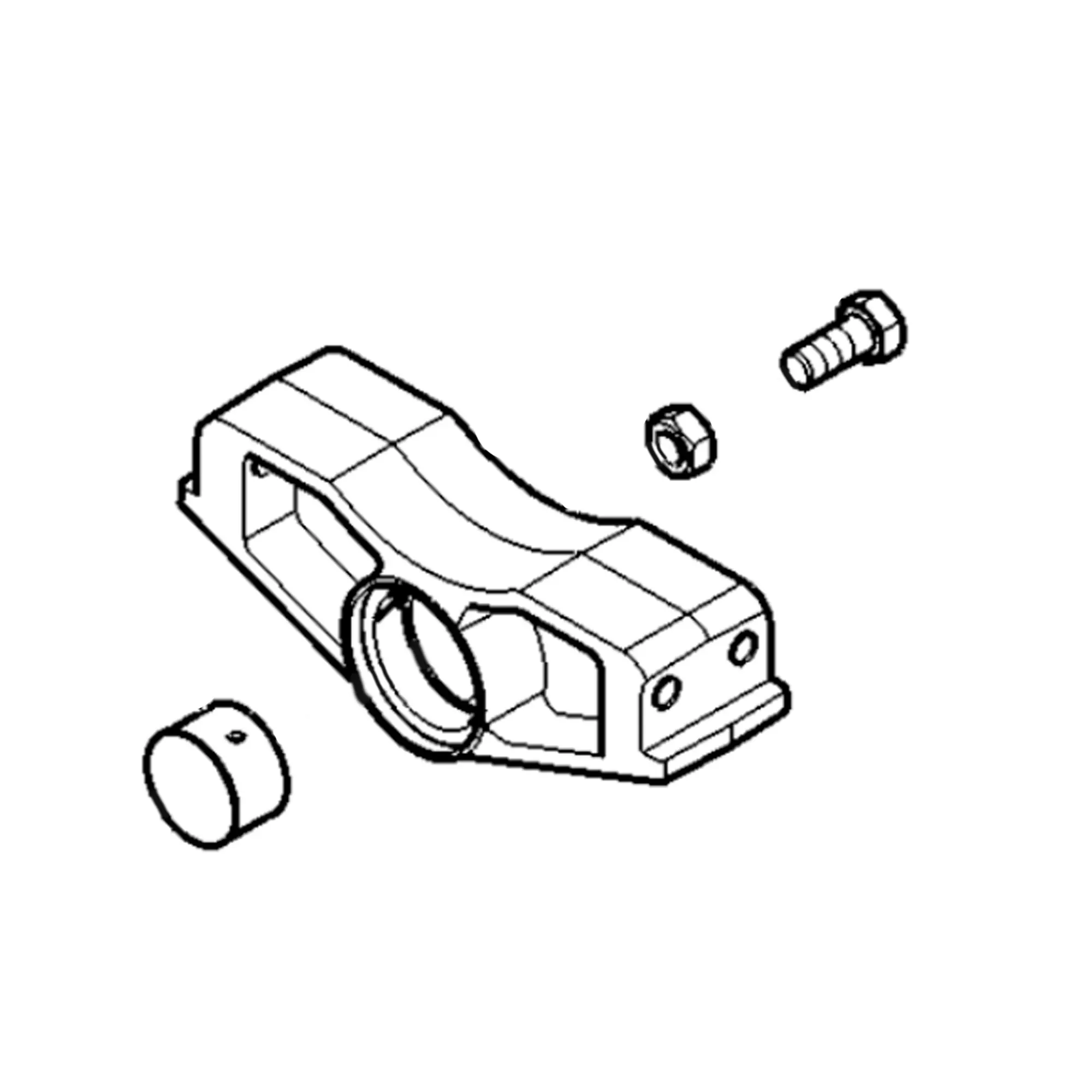 John Deere Front Axle Trunnion - LVU27467