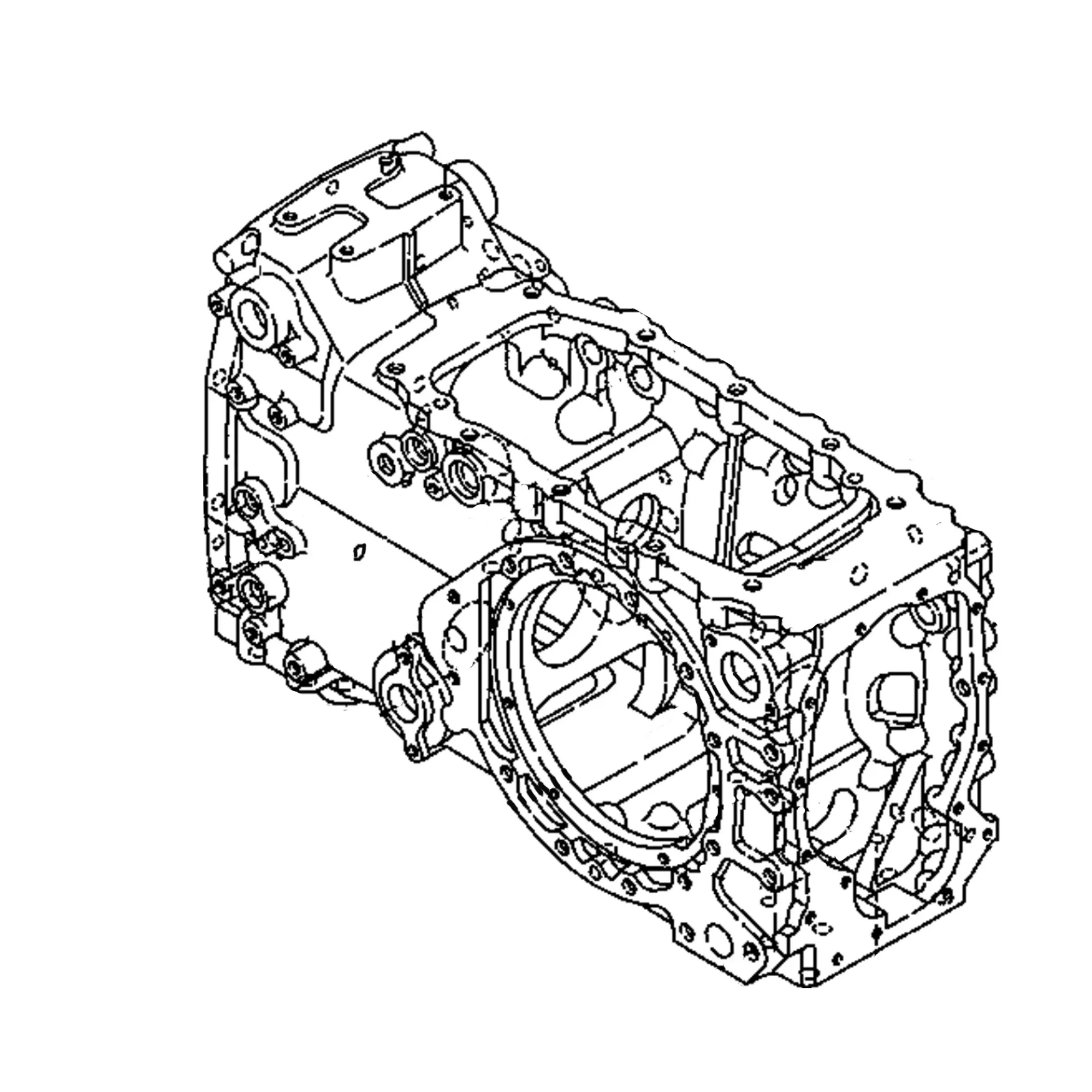 John Deere Transaxle Housing - LVA801775