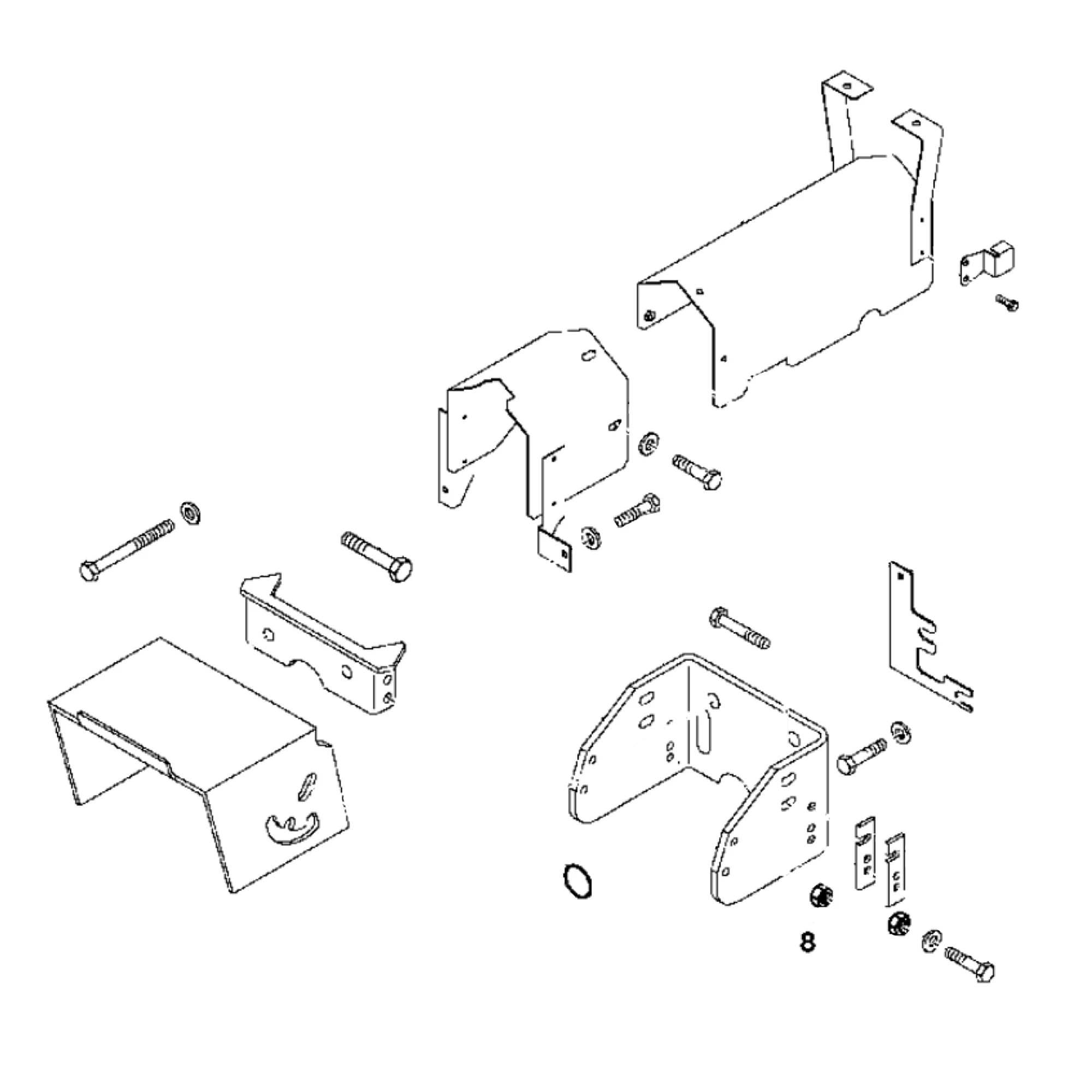 ⚙️ RE321534: Juego de Toma de Fuerza John Deere 🚜✅