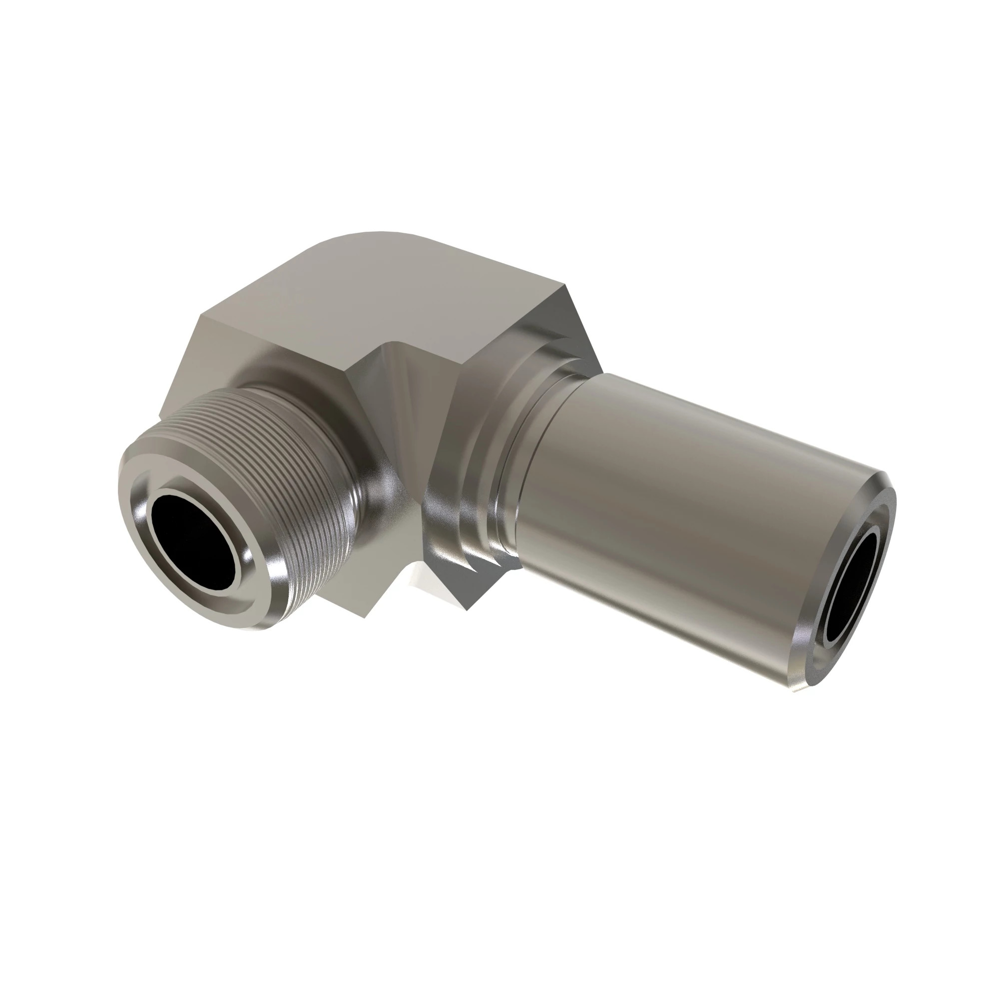 90 DEG BULKHEAD ELBOW (BHE), ORFS
