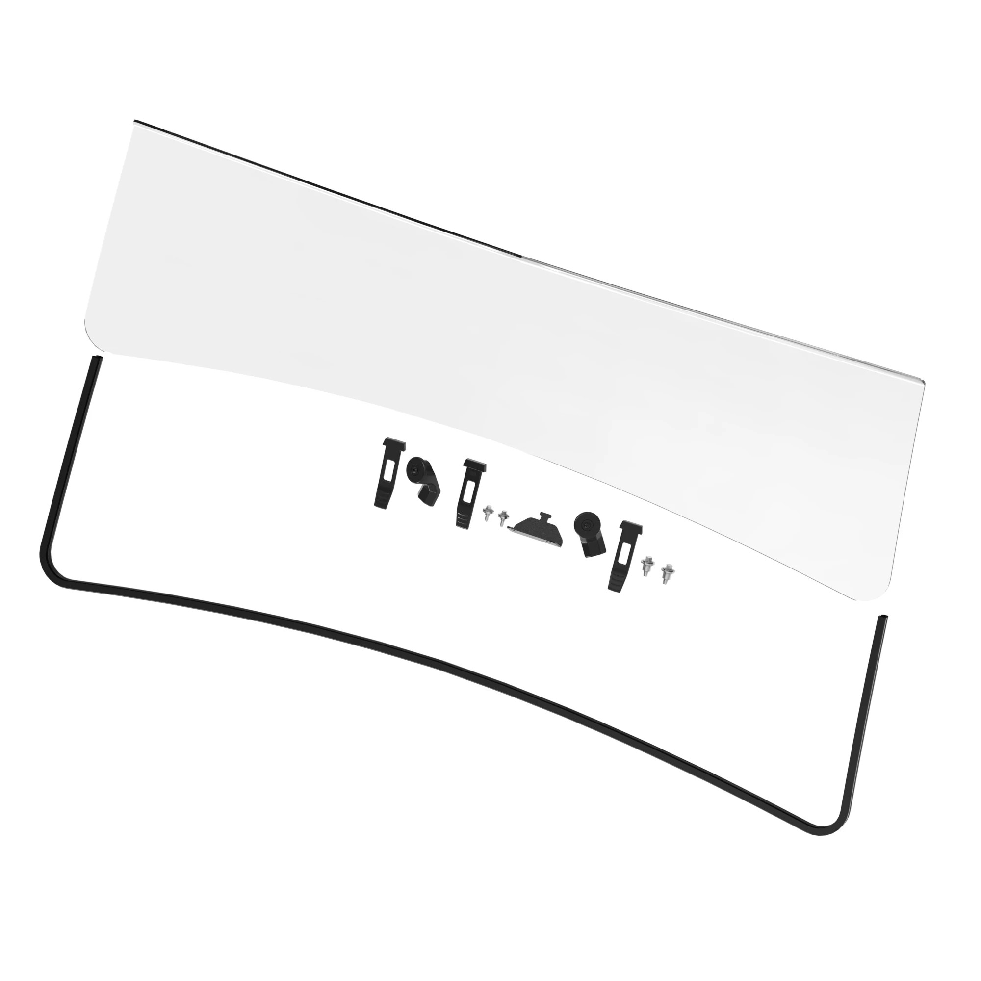 John Deere Abrasion-Resistant Poly Half Windshield - BM25993