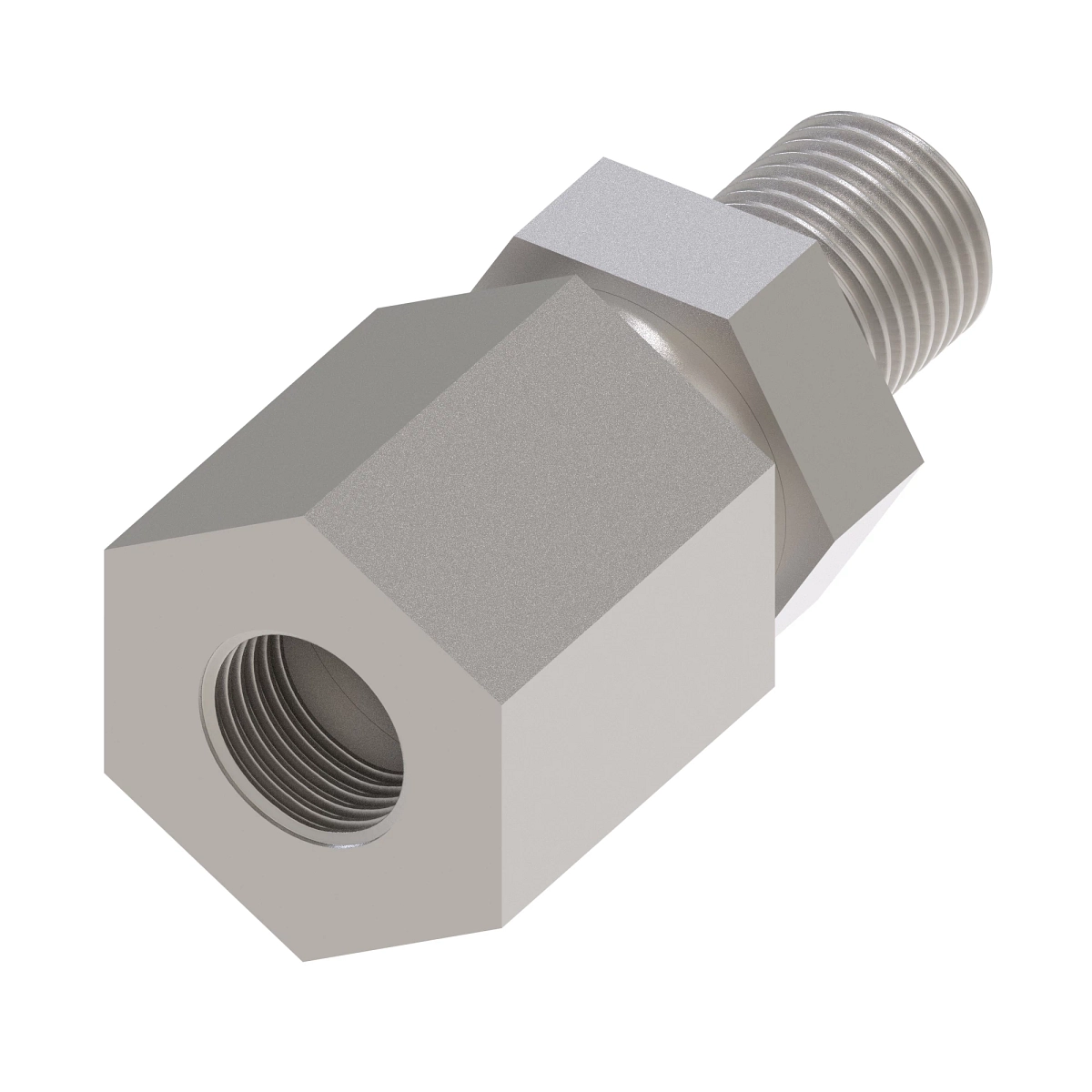 Fitting Gerade M6X1