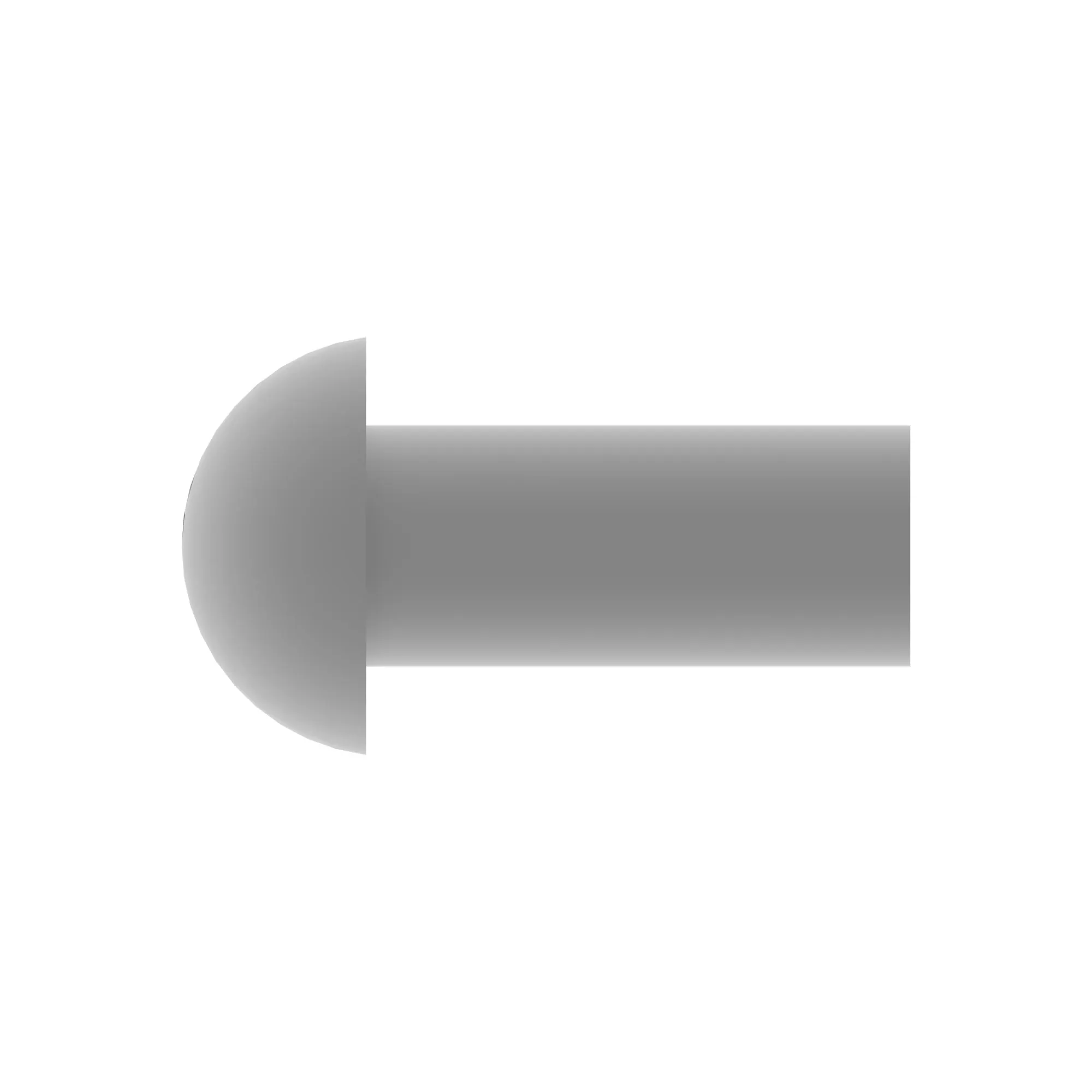RIVET, SOLID, BUTTON HEAD