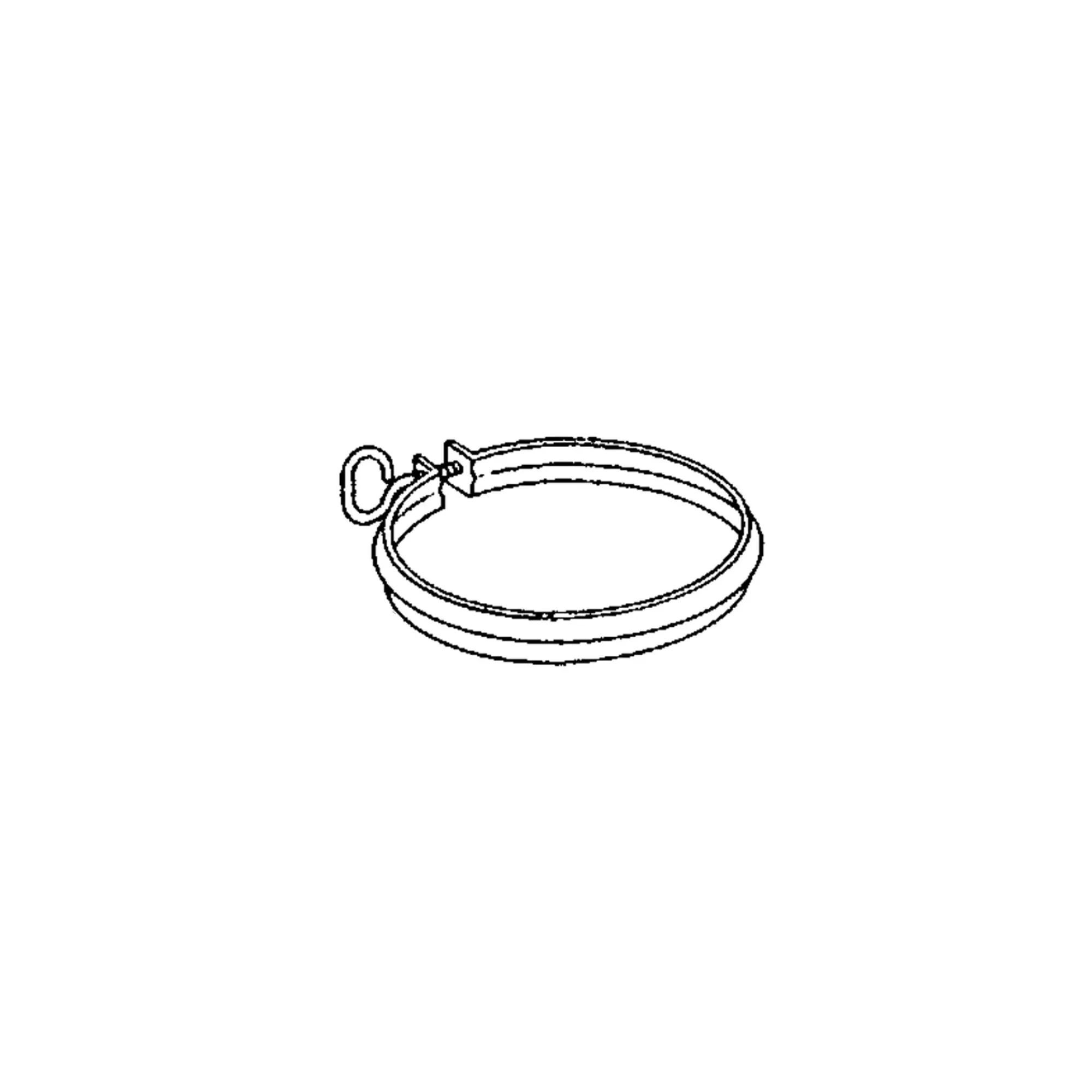 John Deere Groove Muffler Clamp - AR30575