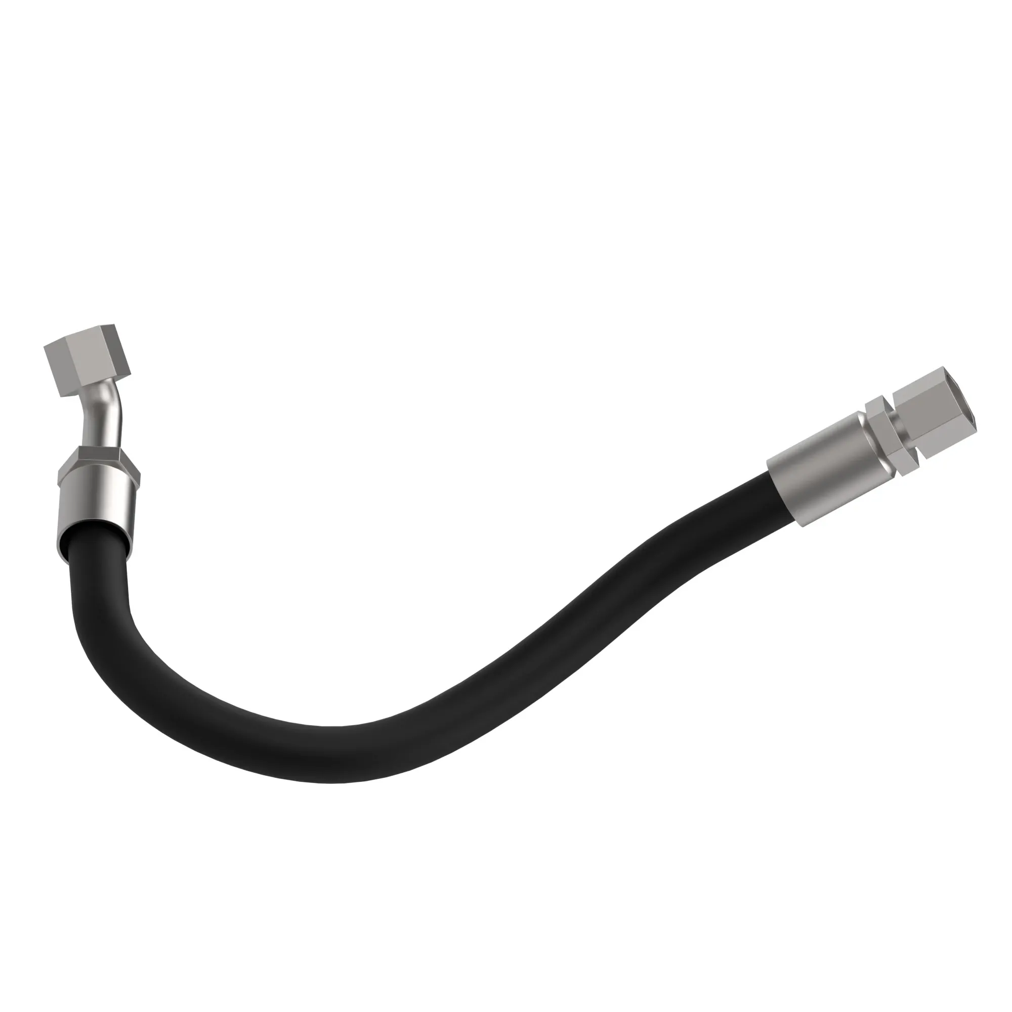 John Deere Fabricated Hydraulic Hose, Length 1615 mm - AXT11244