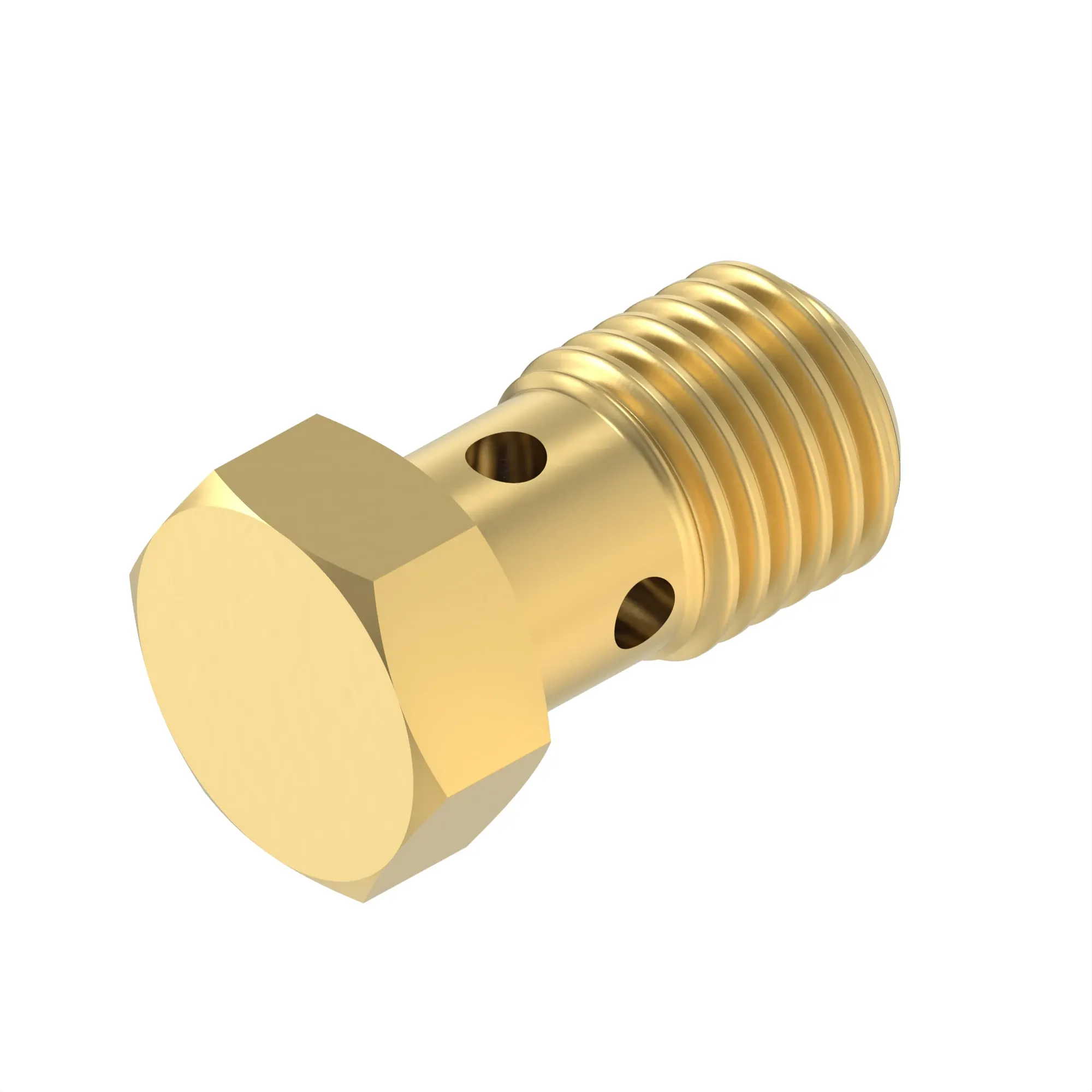 FITTING, BANJO SCR, METRIC, 4-HOLE