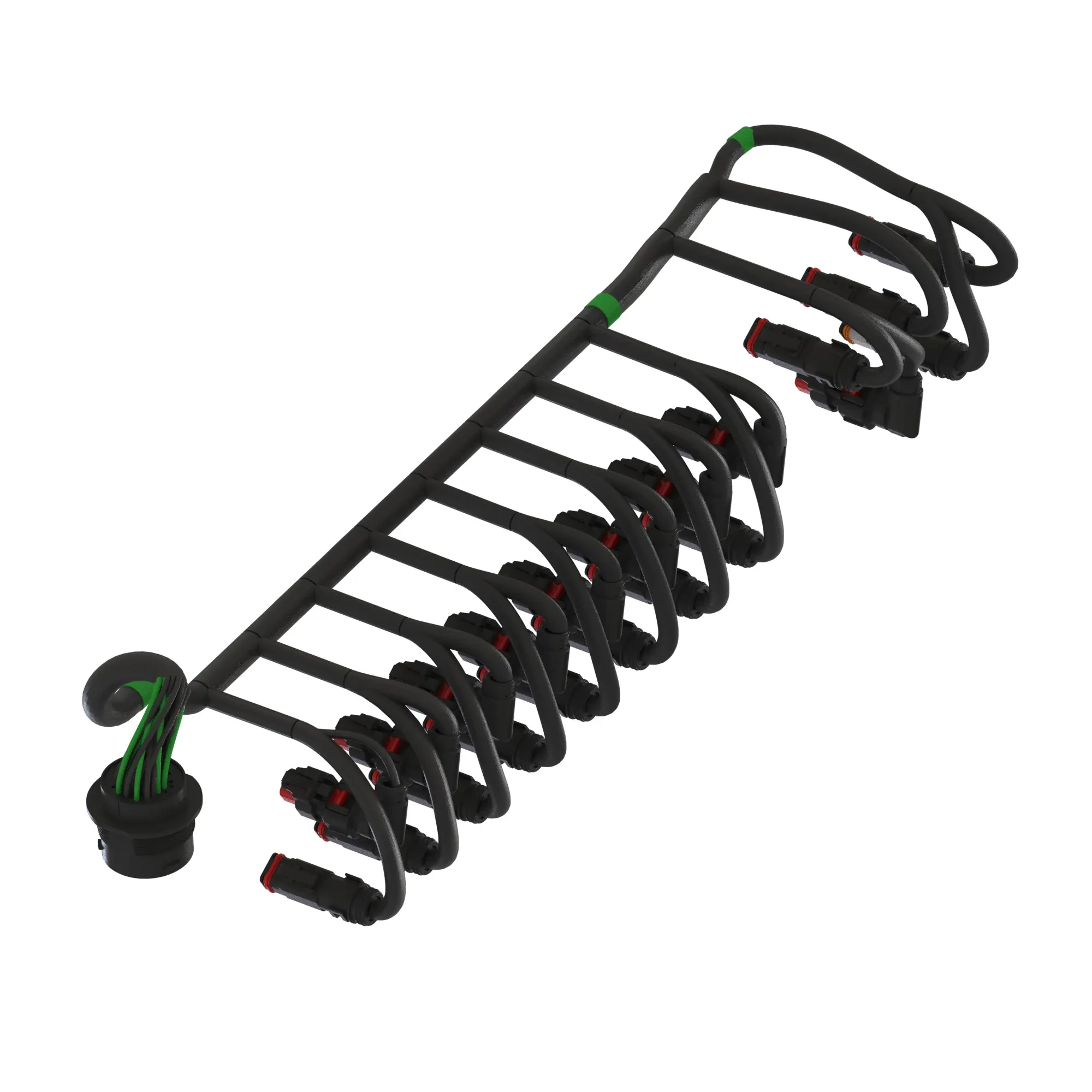 John Deere Hydraulic Manifold Wiring Harness - AT529659