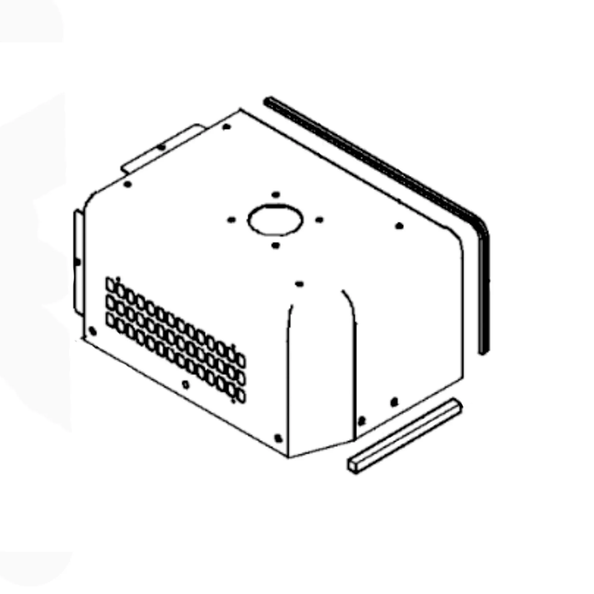 John Deere Air Duct - FYA60037703