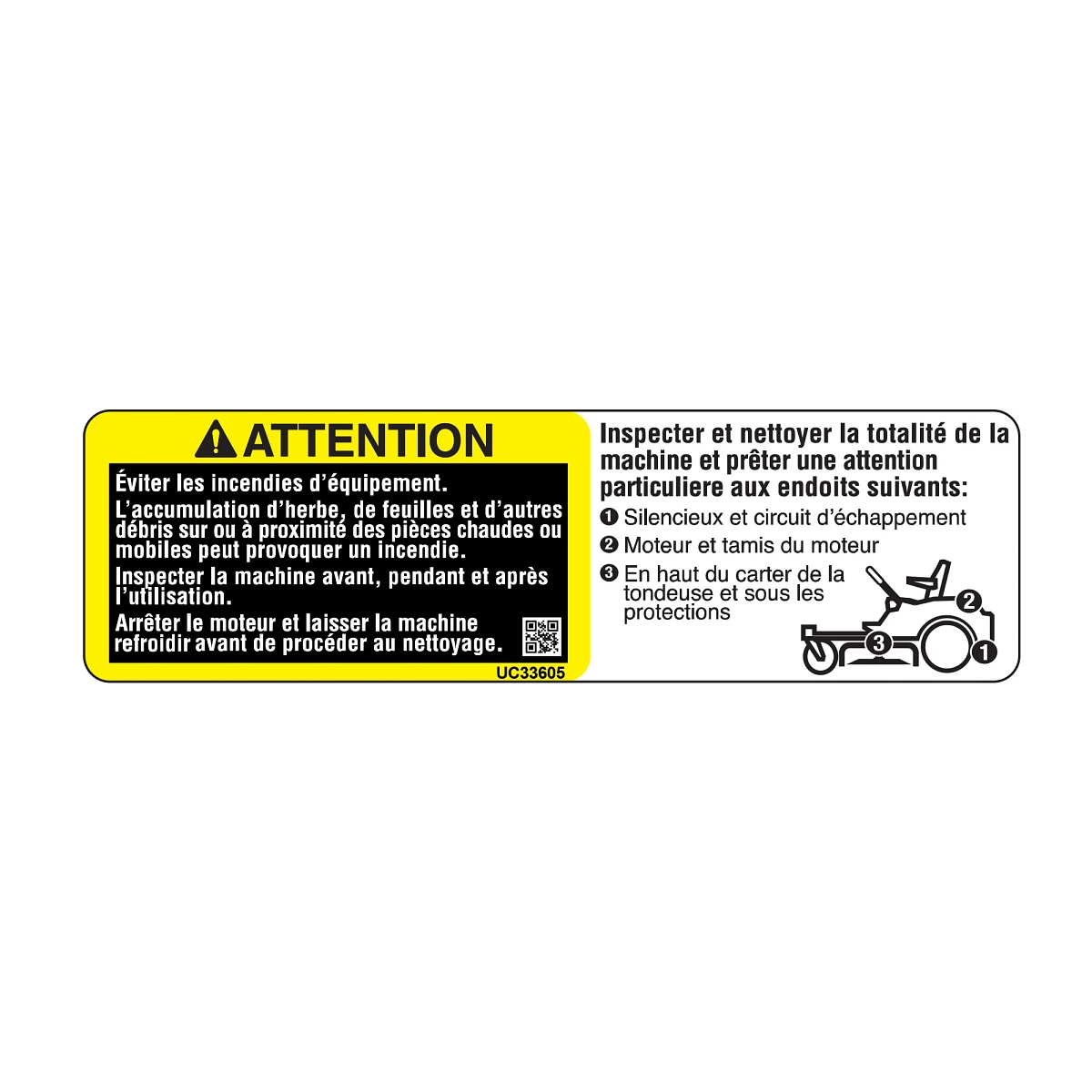 MY23 Z3 Clean Out Label, Fre