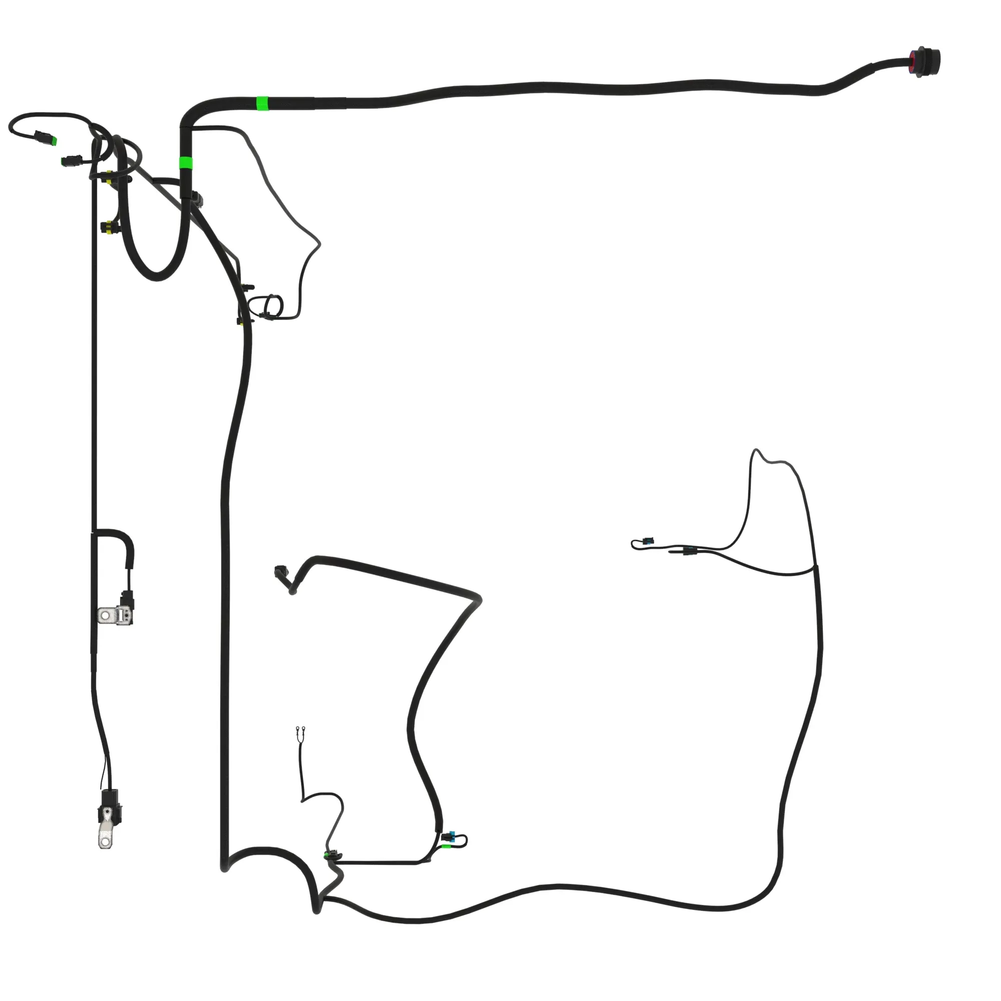 HARNESS, REAR FRAME