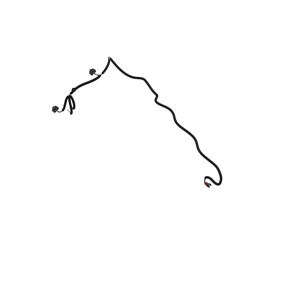 John Deere Hood Headlight Wiring Harness - SJ299165