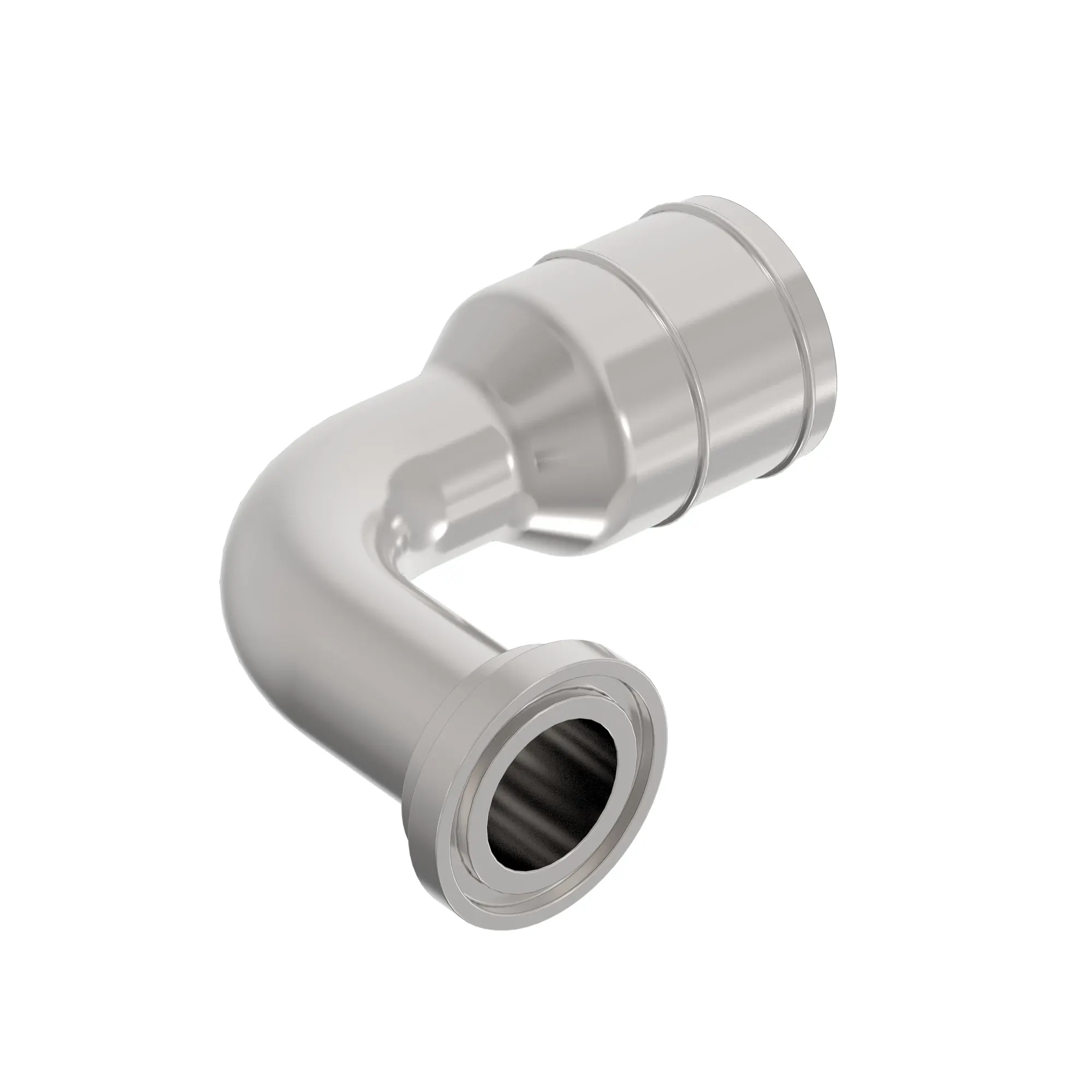 ELBOW FITTING, FITTING, FLANGED HEA