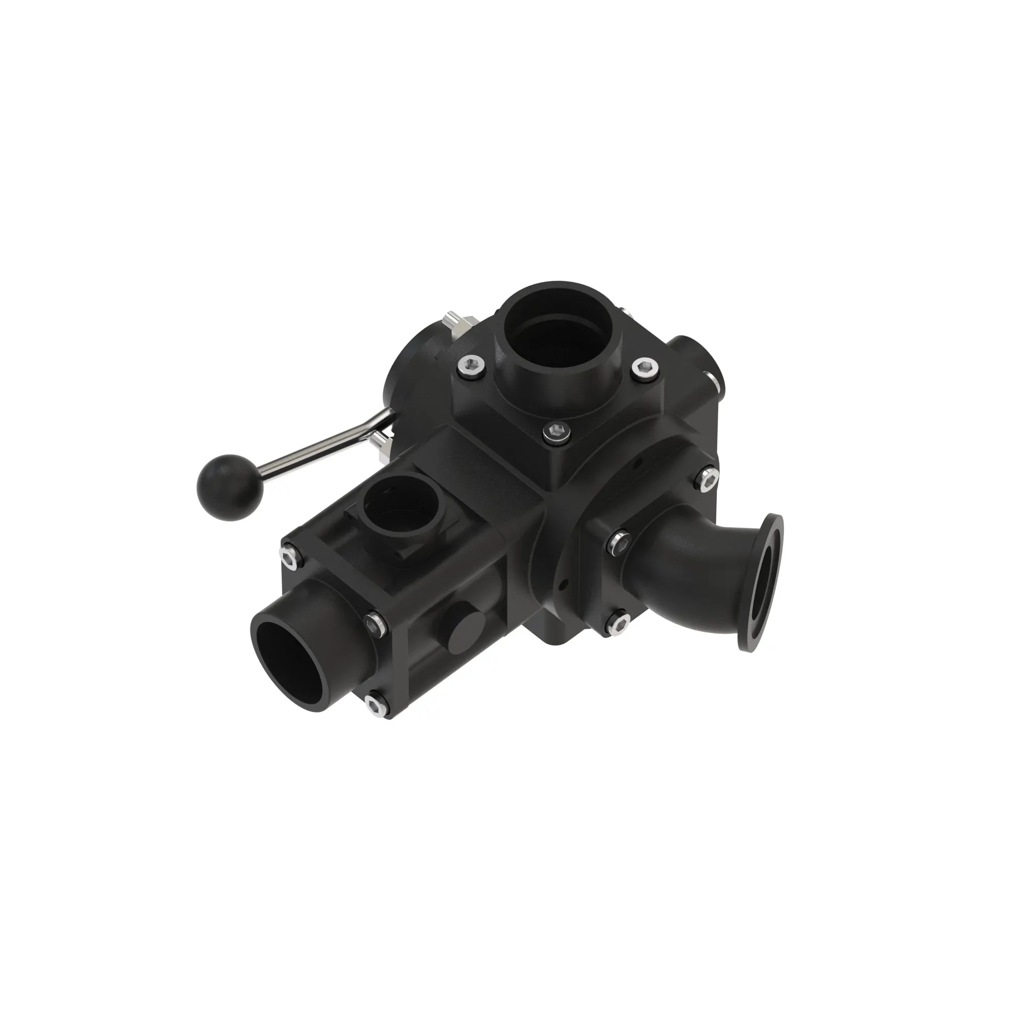 John Deere 5-Way Hand Operated Valve - WZW15775