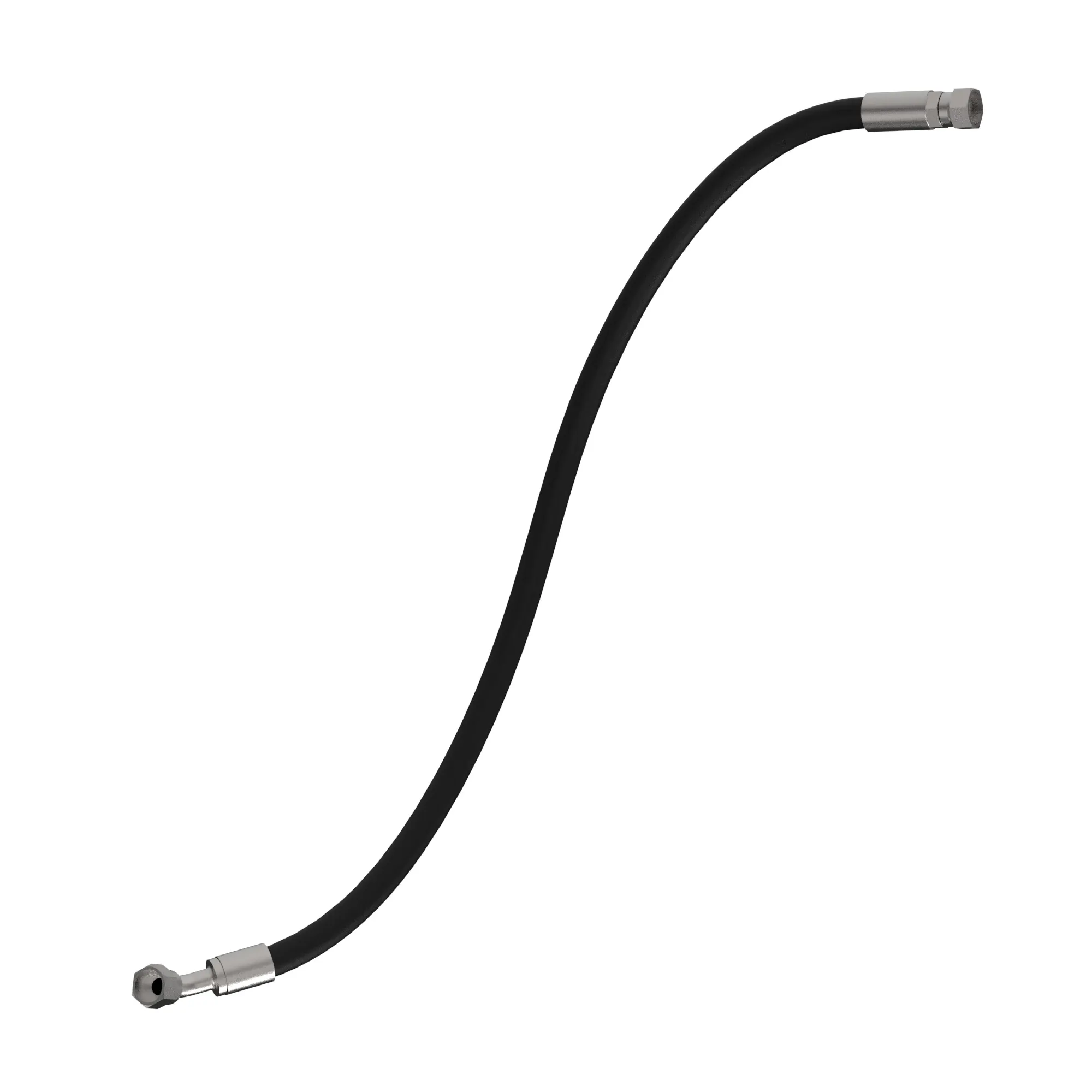 John Deere Secondary Brake Supply Hydraulic Hose - RE581021