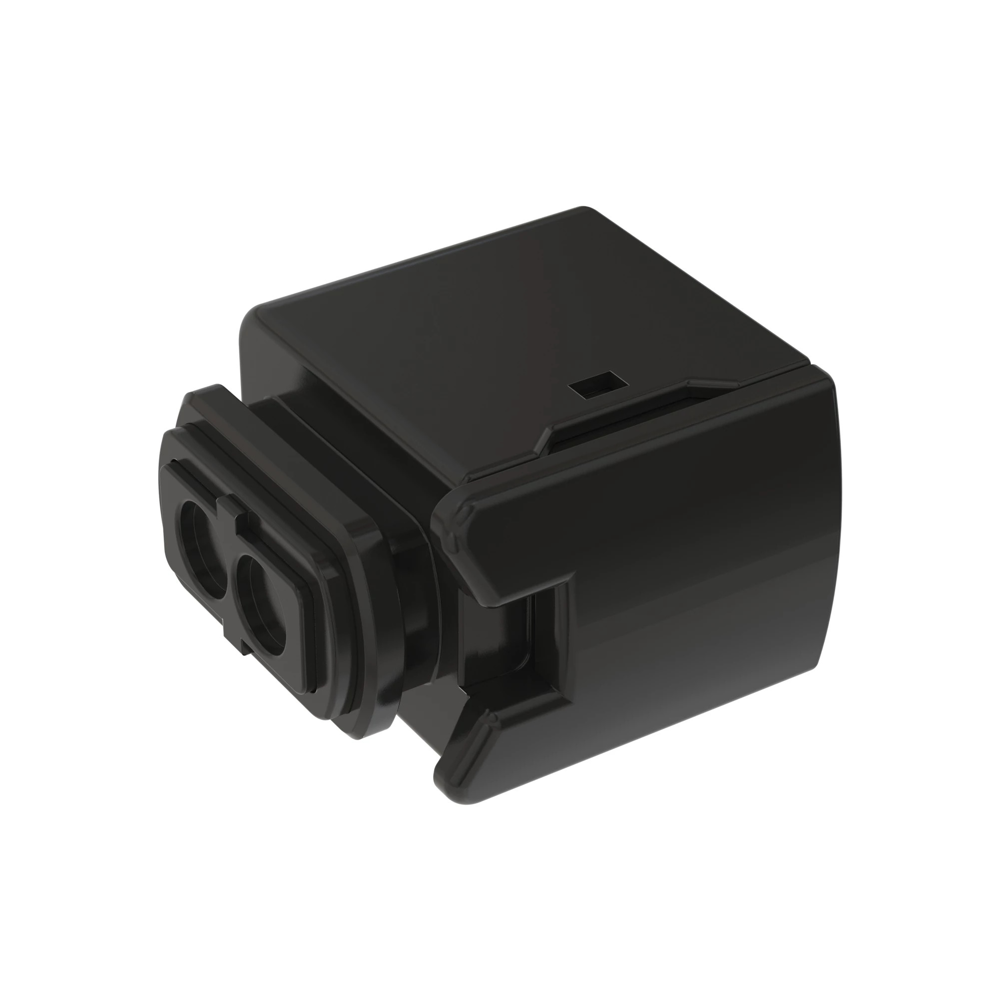 CONN TYCO MCP 2W FS BLK PLSTC