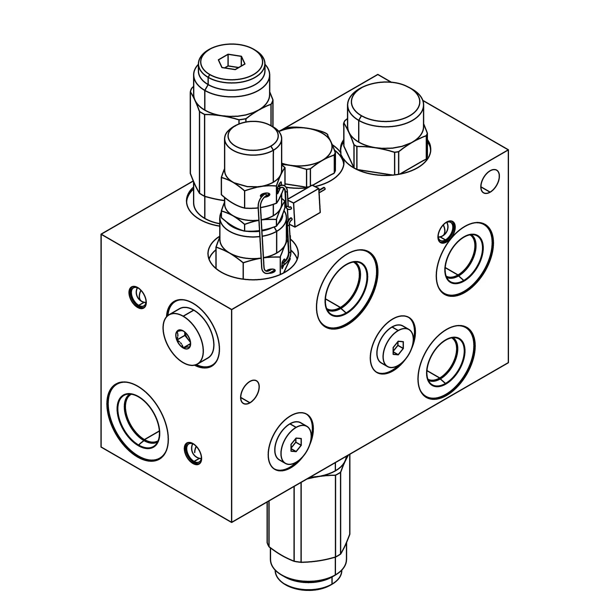 John Deere Flow Pressure Control Valve - AN405628