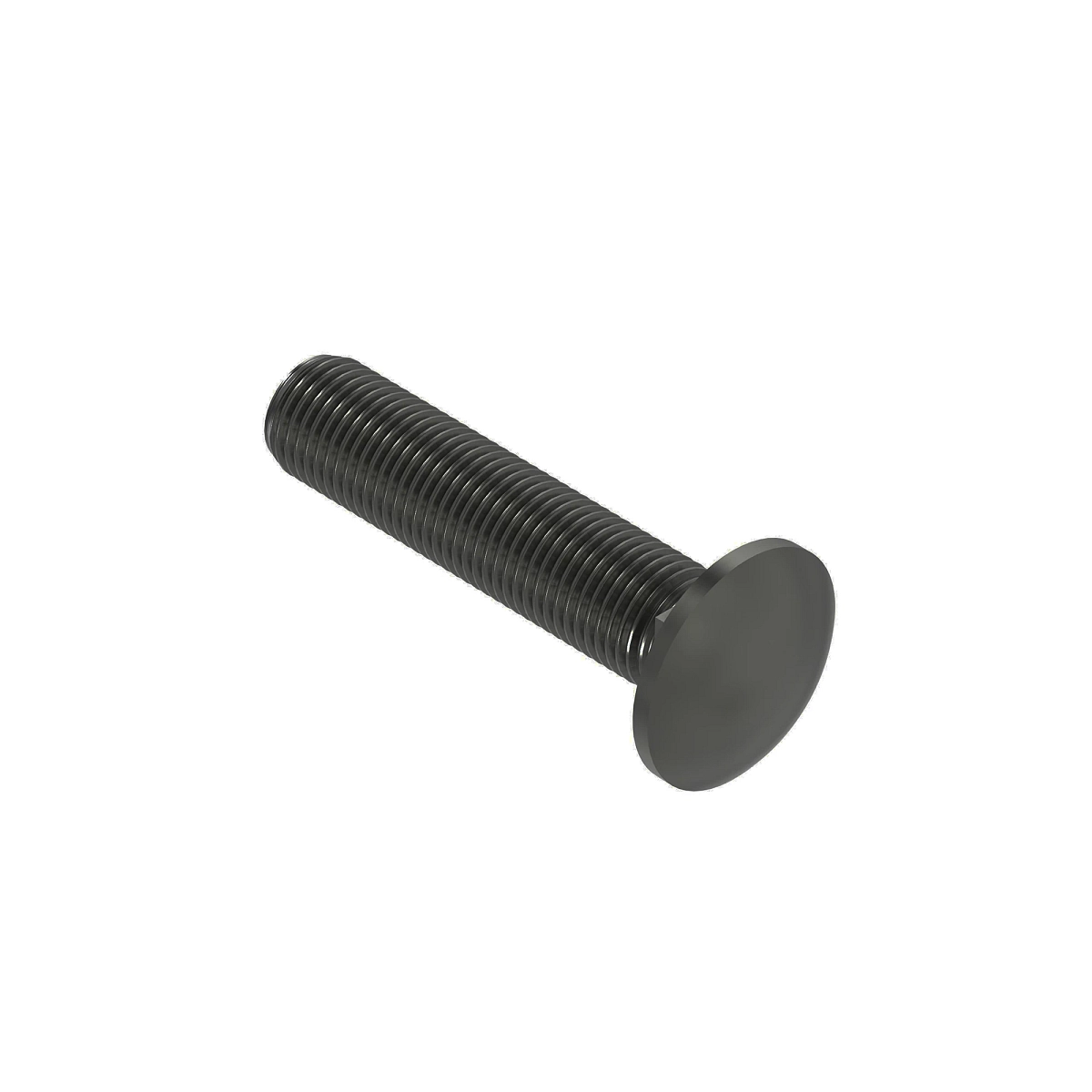 Bolt, Rd HD Sq Short Neck, Metric