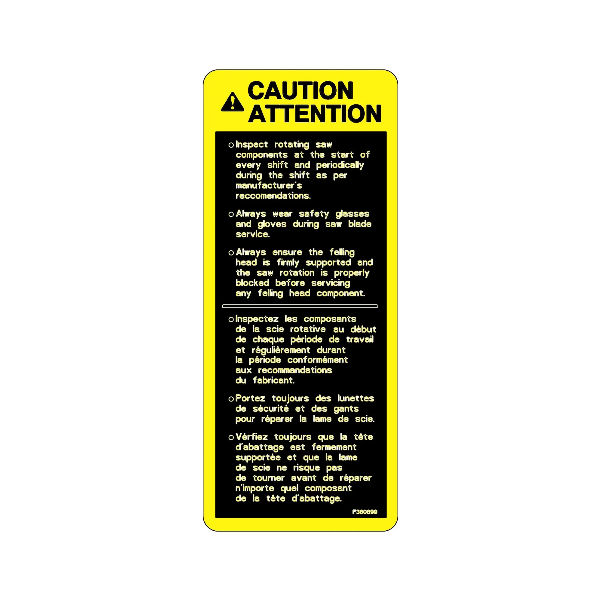 SAFETY SIGN
