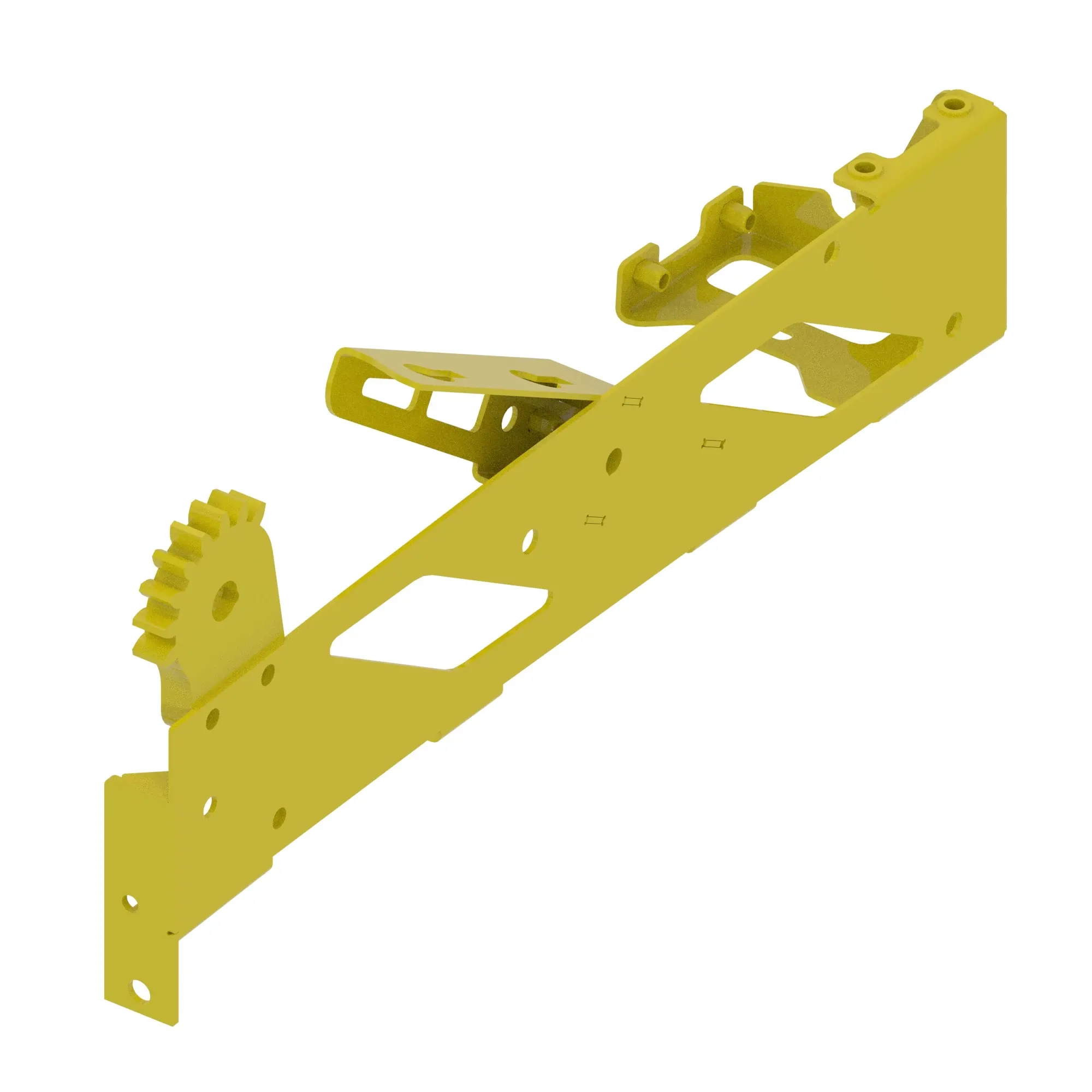 John Deere Actuator Baseplate Left Side - AXE52390