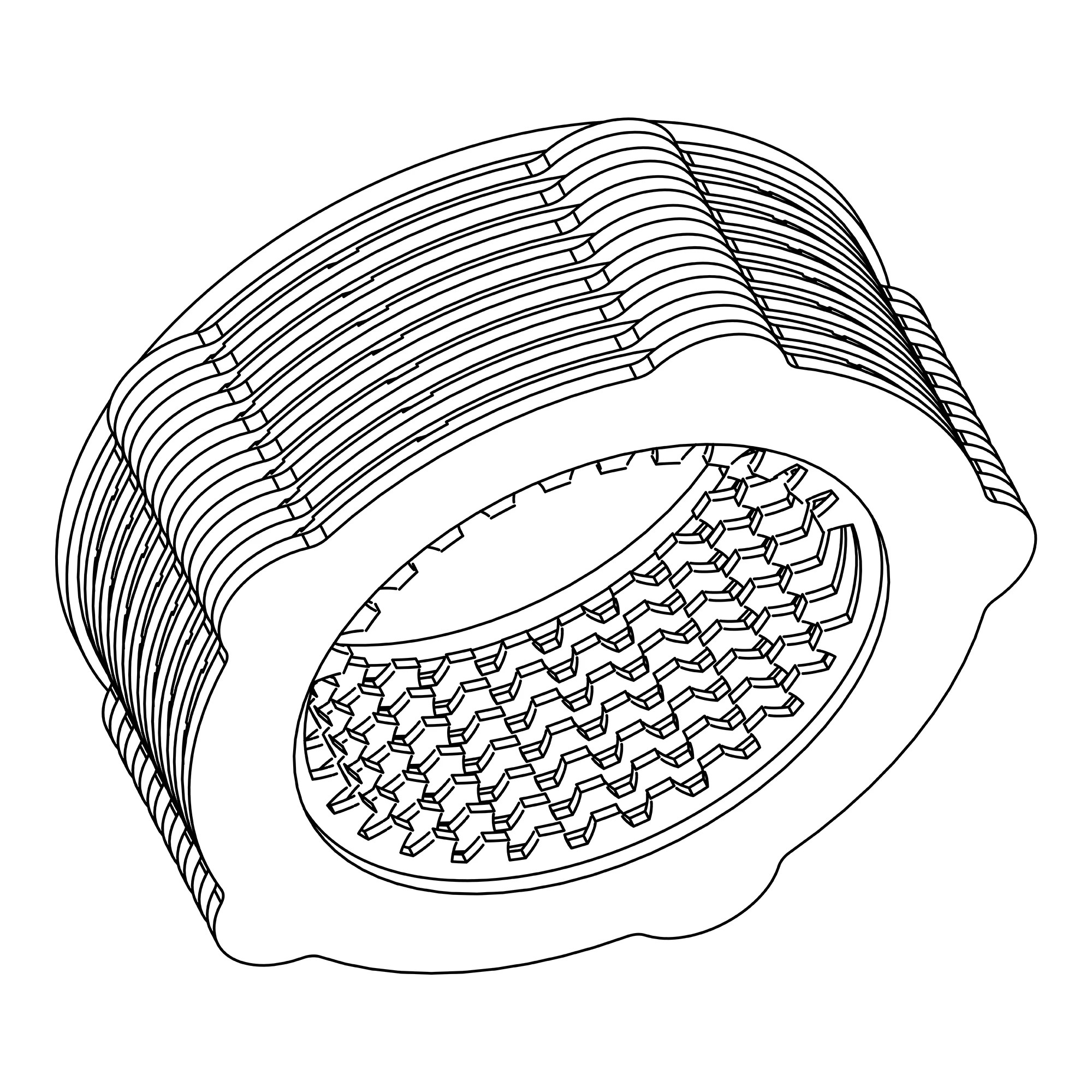John Deere Hydrostatic Drive Motor Brake Disk Kit - AT389730
