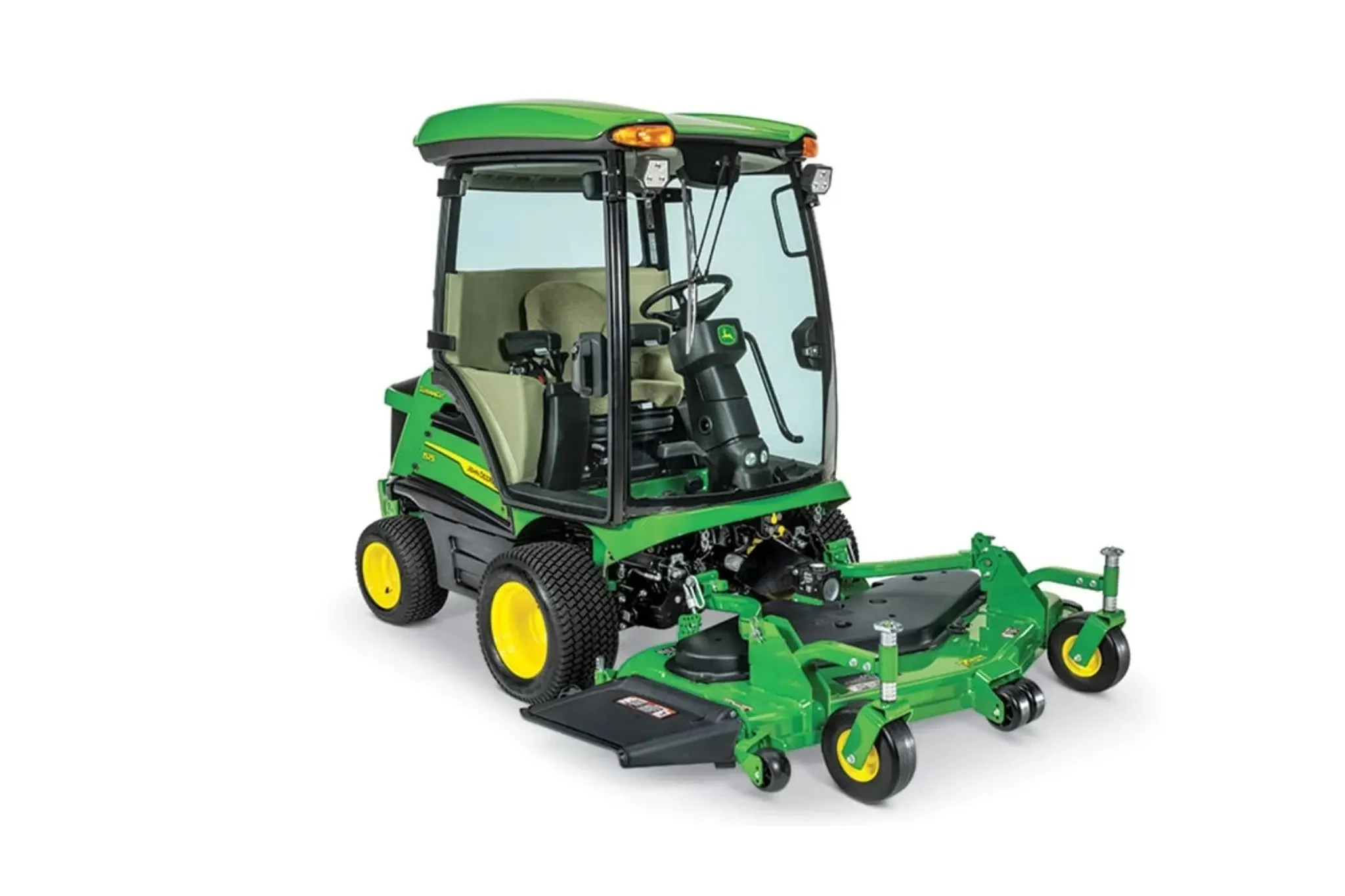 Front right studio view of 1575 TerrainCut Front Mower