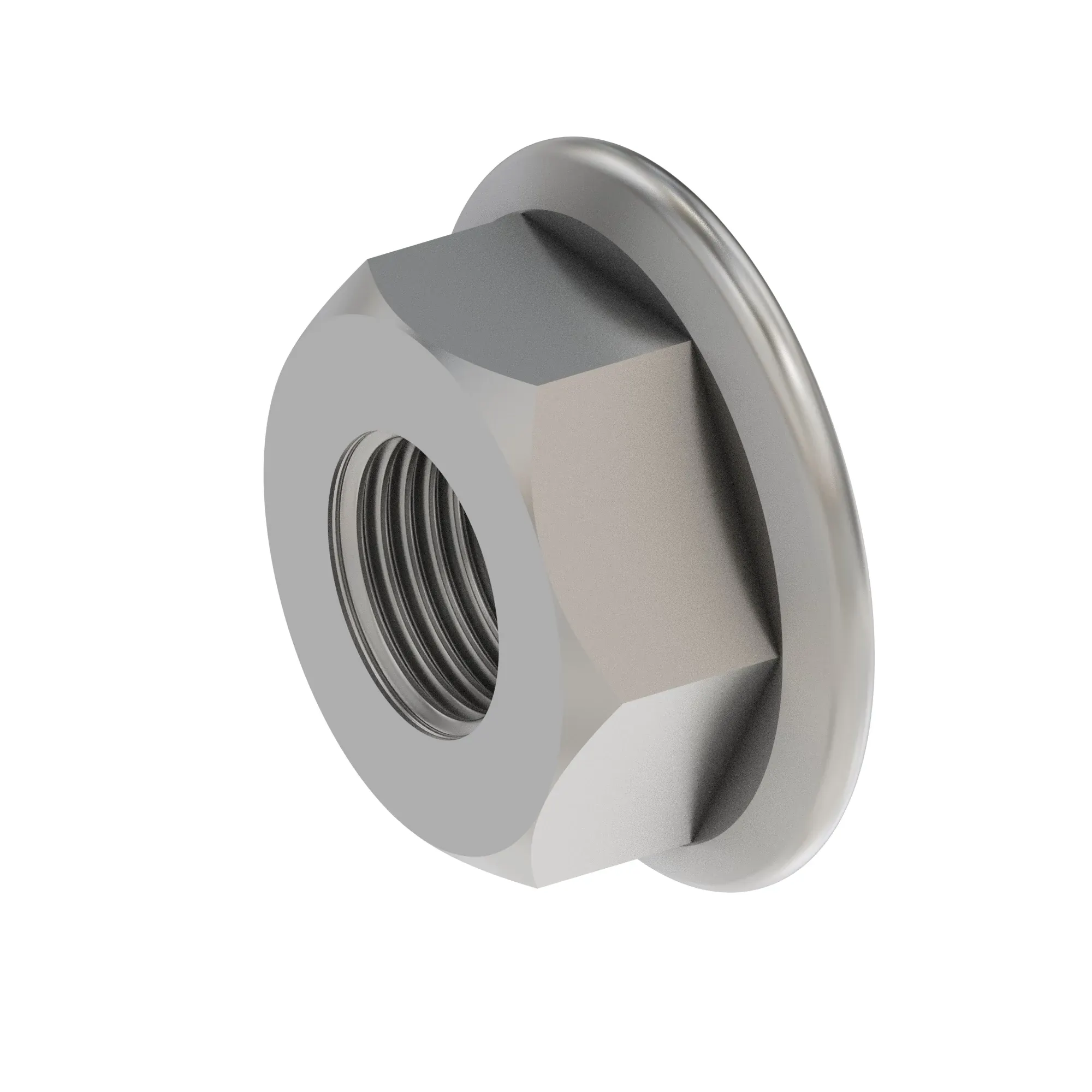 A22698: Hexagonal Flange Nut, M8