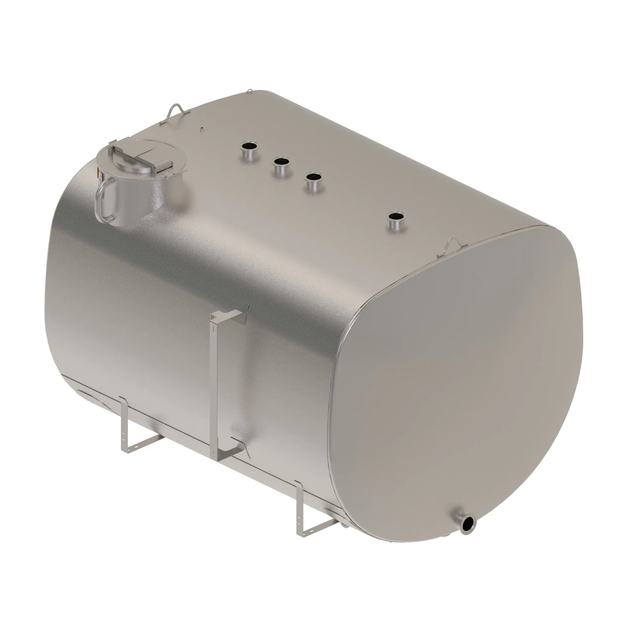 1200 GAL SS TANK, W/ DECALS