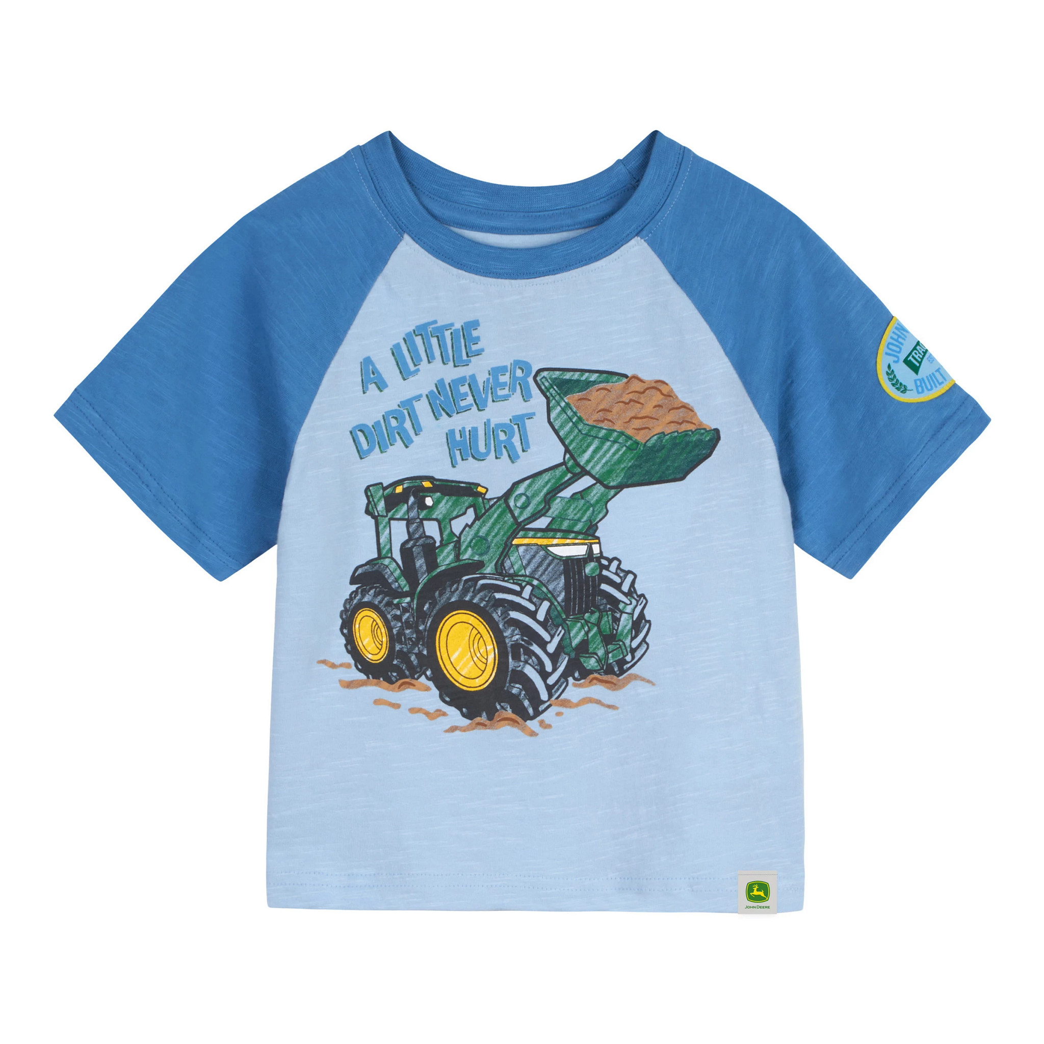 A Little Dirt Never Hurt Raglan T-Shirt