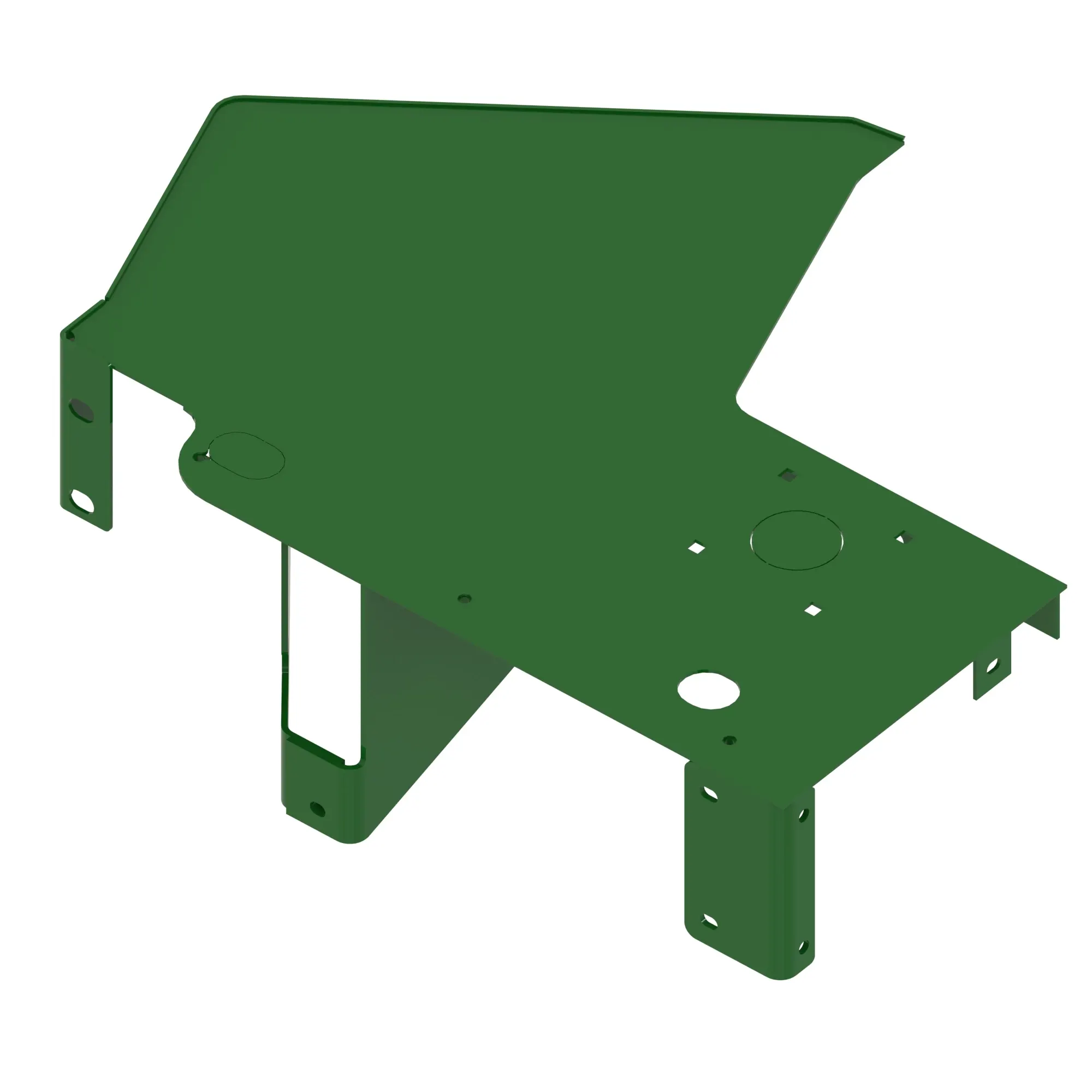 John Deere Footrest Floor, Right Side - AP36225