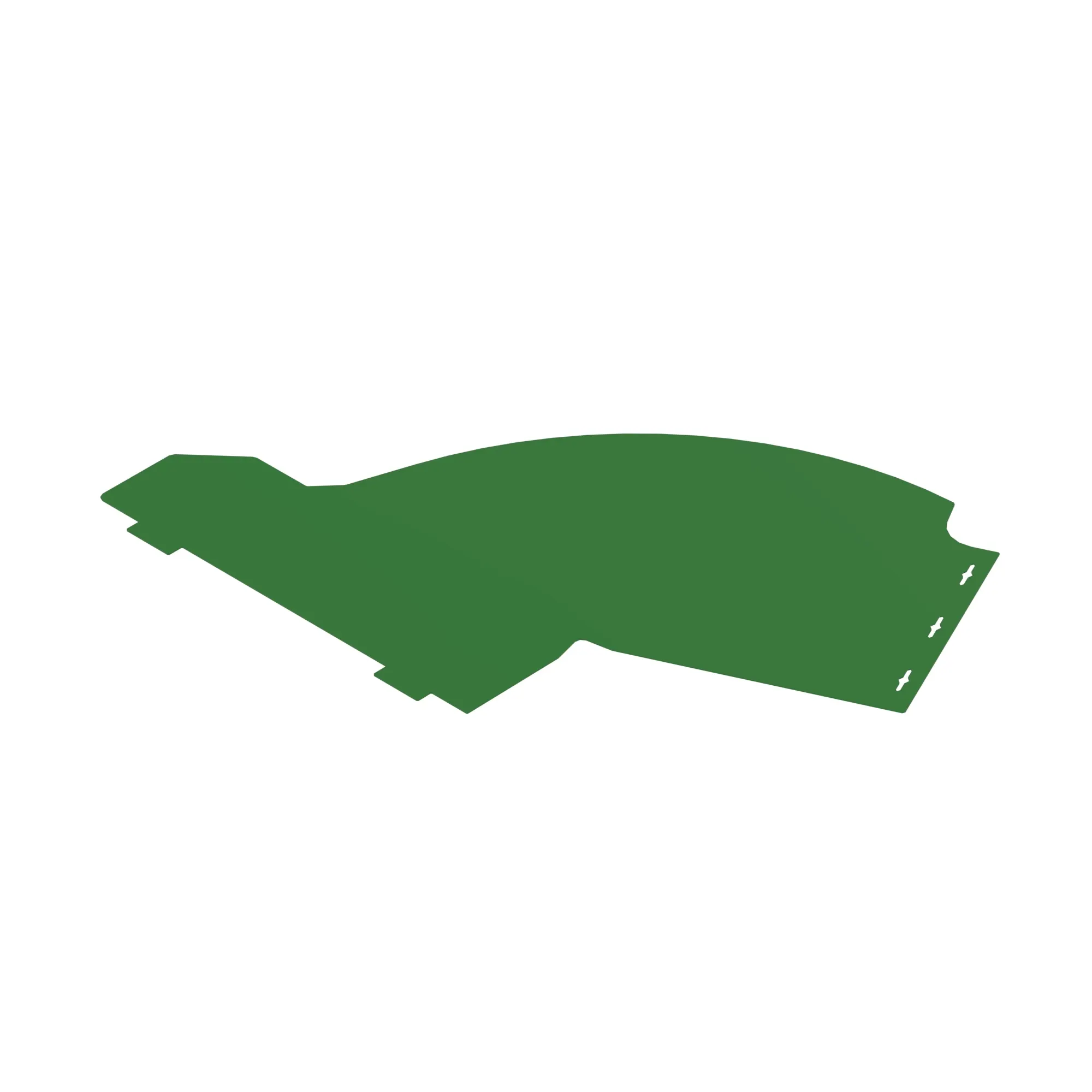 John Deere Wide Row Baffle Panel - KK34597
