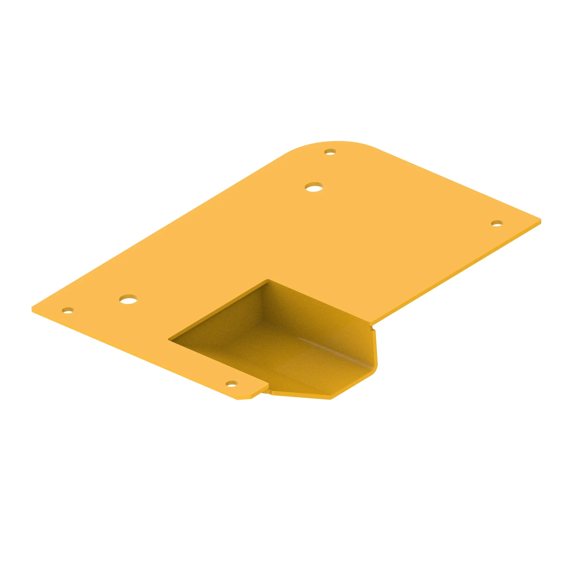 John Deere Fuel Neck Cover Battery Box - AT515126