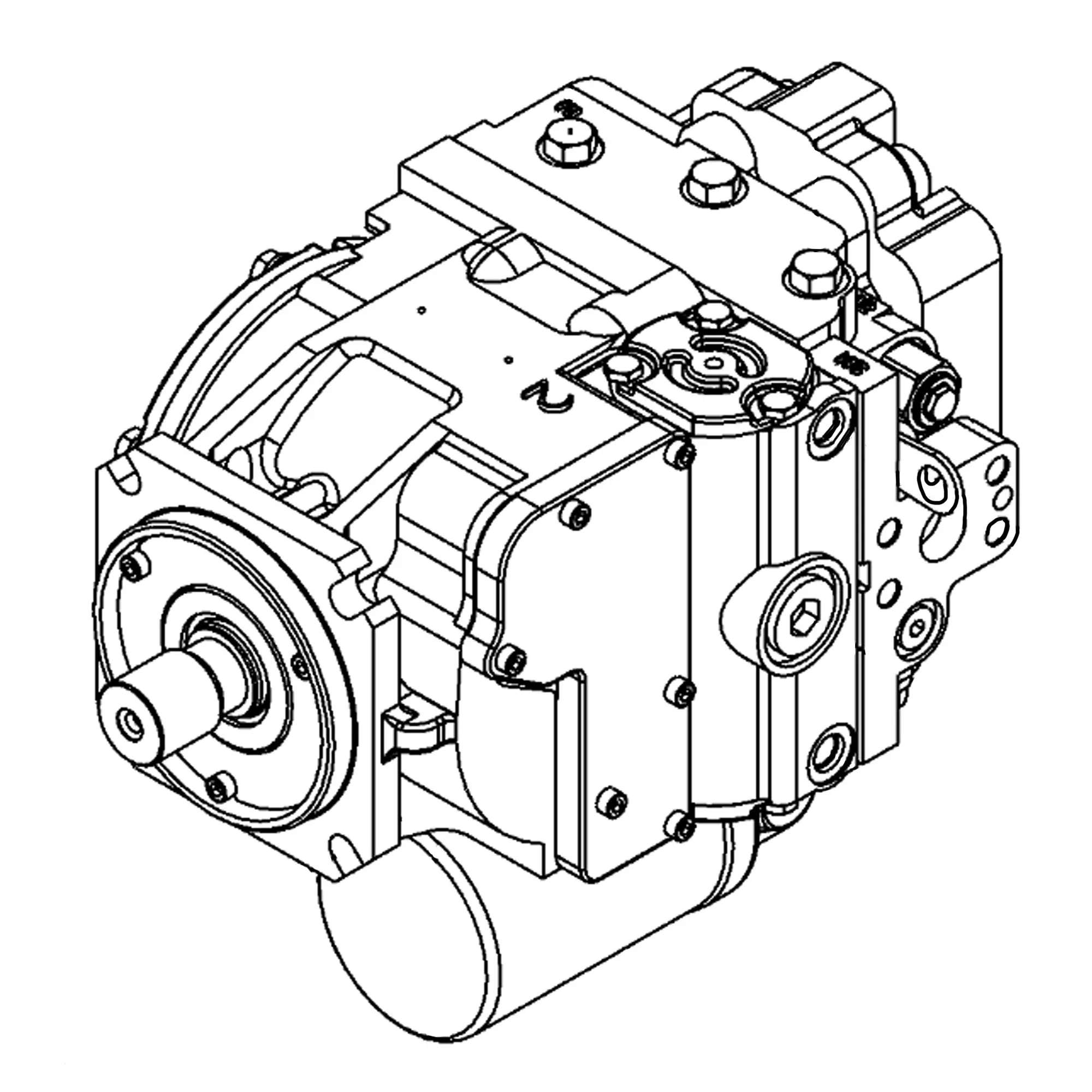 John Deere Reman REMAN Front Hydraulic Pump - PG200708