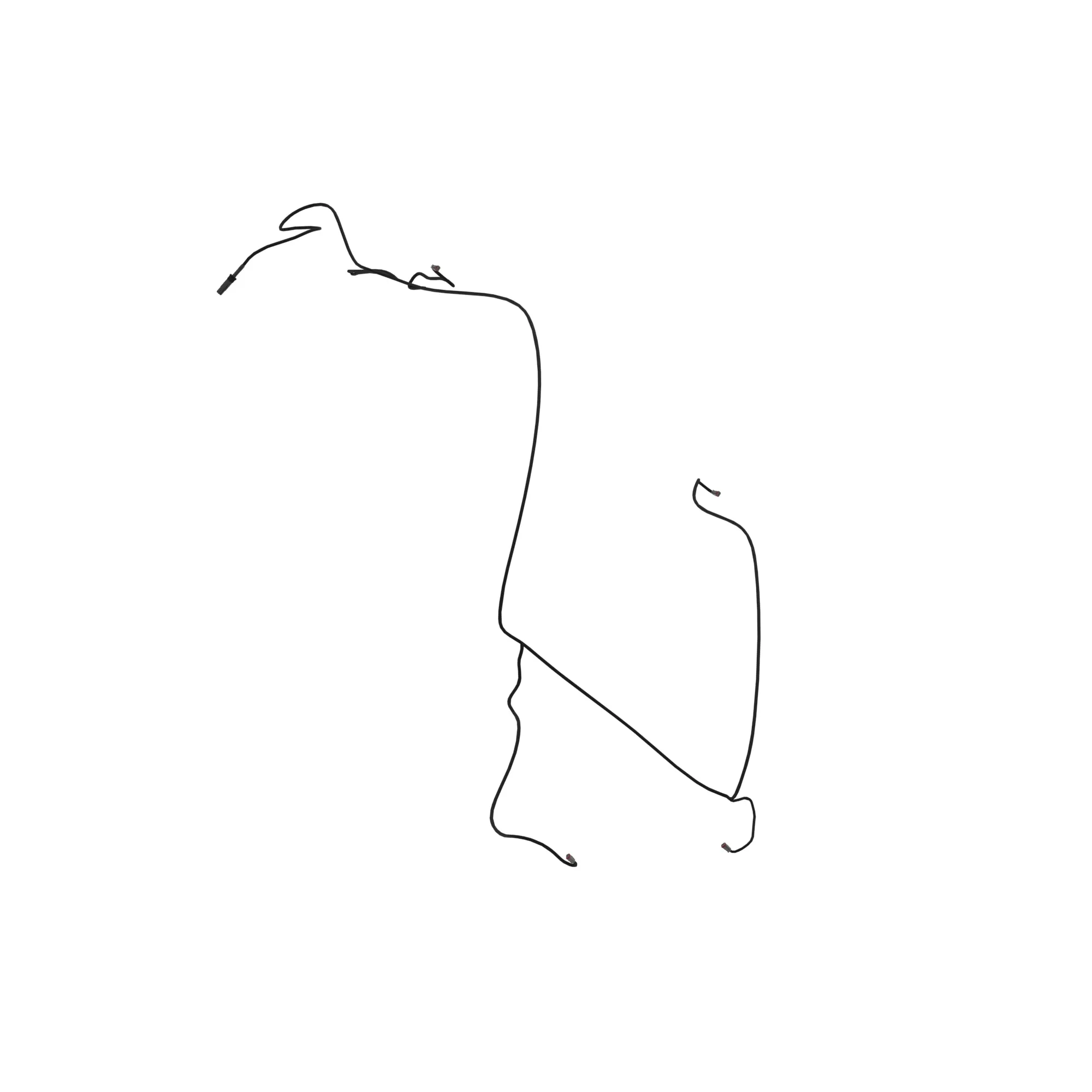 John Deere Electronic Function Wiring Harness - AW37820