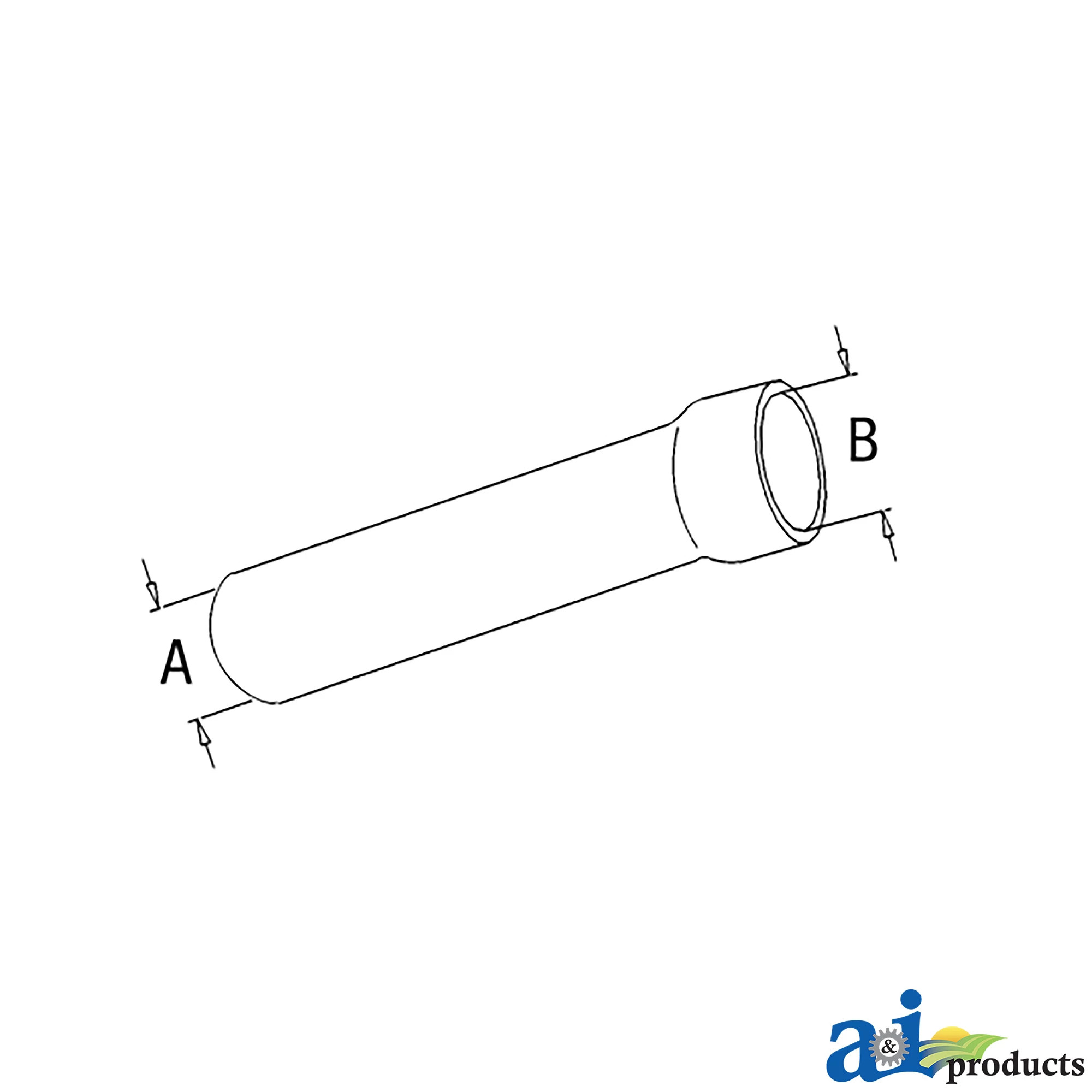 A&I Products Top Radiator Hose - A-R43582