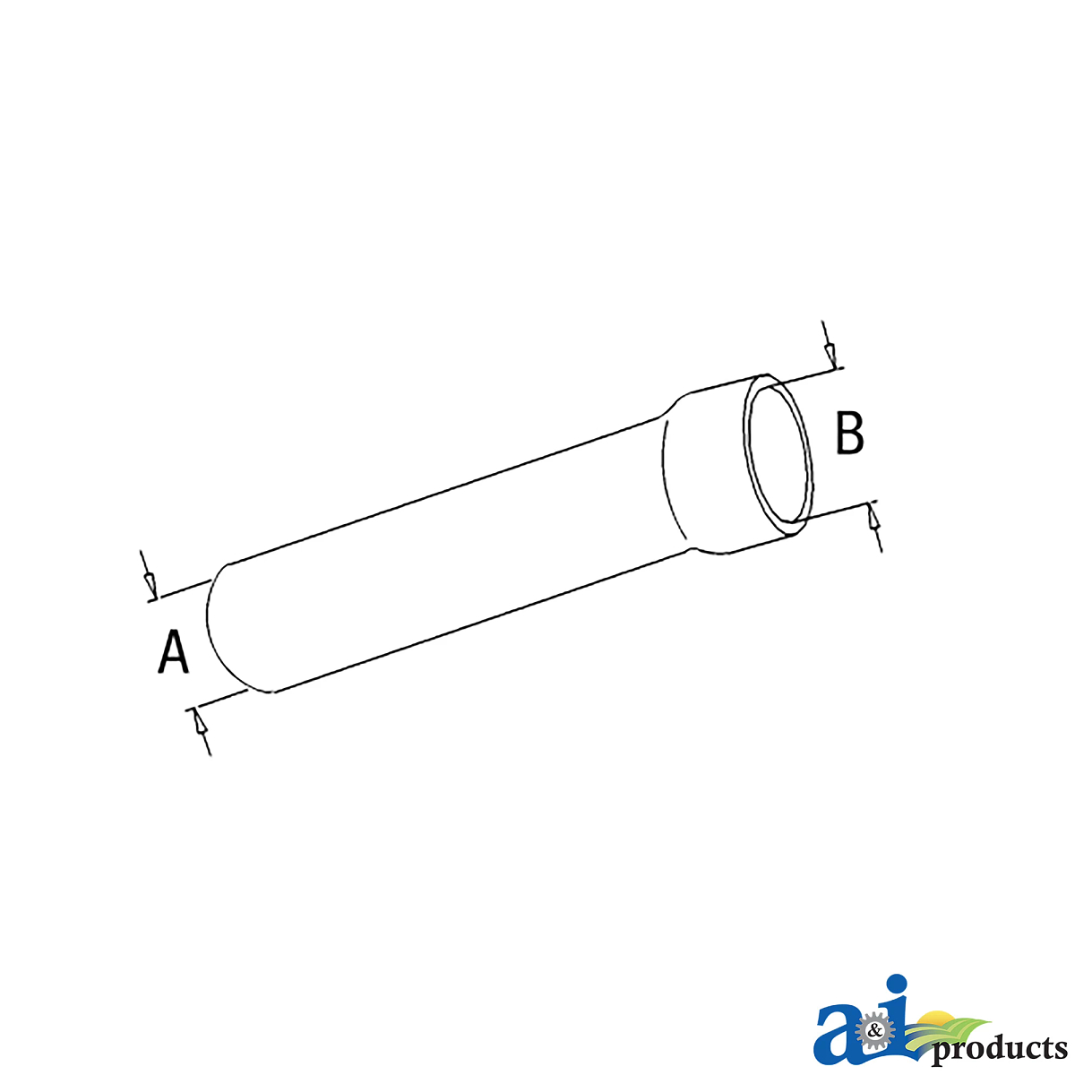 A&I Products Top Radiator Hose - A-R43582