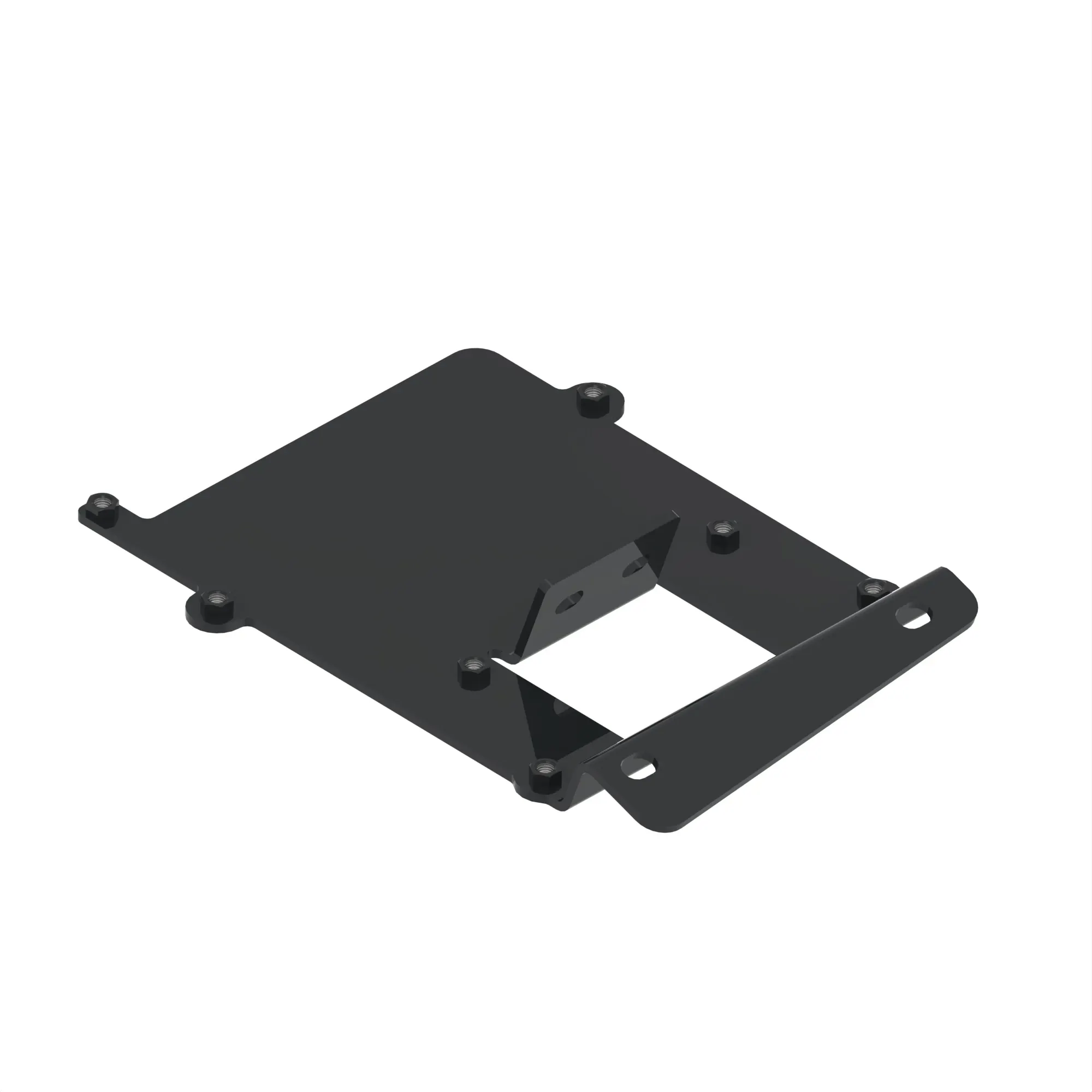 John Deere Electronic Control Unit Bracket Wedlment Housing - AT373575
