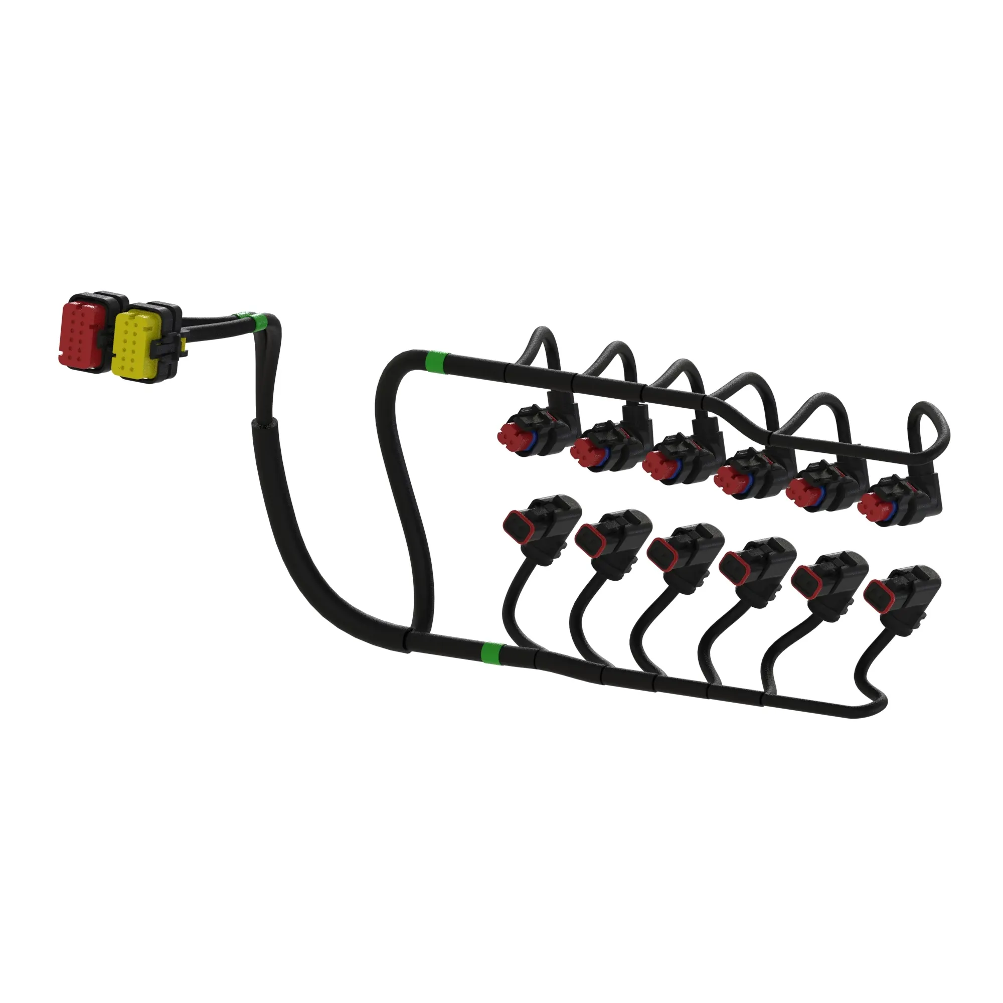 John Deere Electrohydraulic (EH) Manifold Jumper Wiring Harness - AT531182