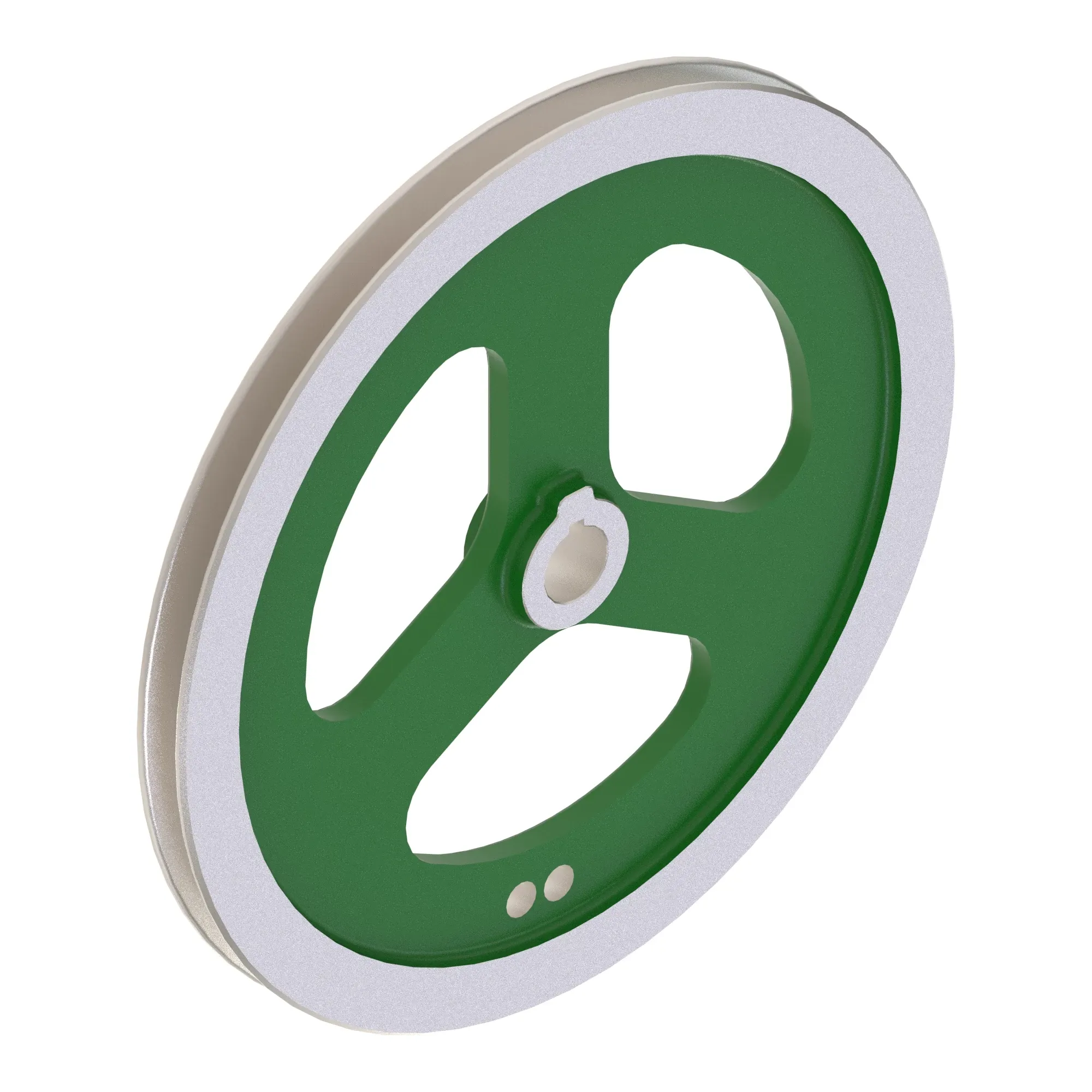 John Deere Rotary Screen Vacuum Pulley - HXE168580
