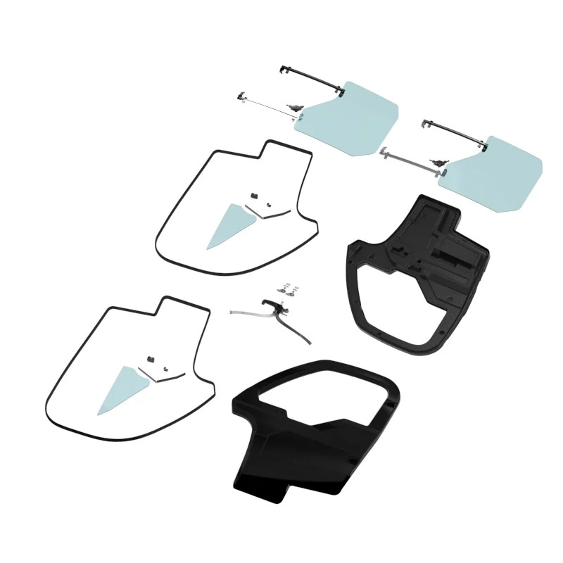 John Deere Deluxe Cab Poly Door Kit - BUC10626