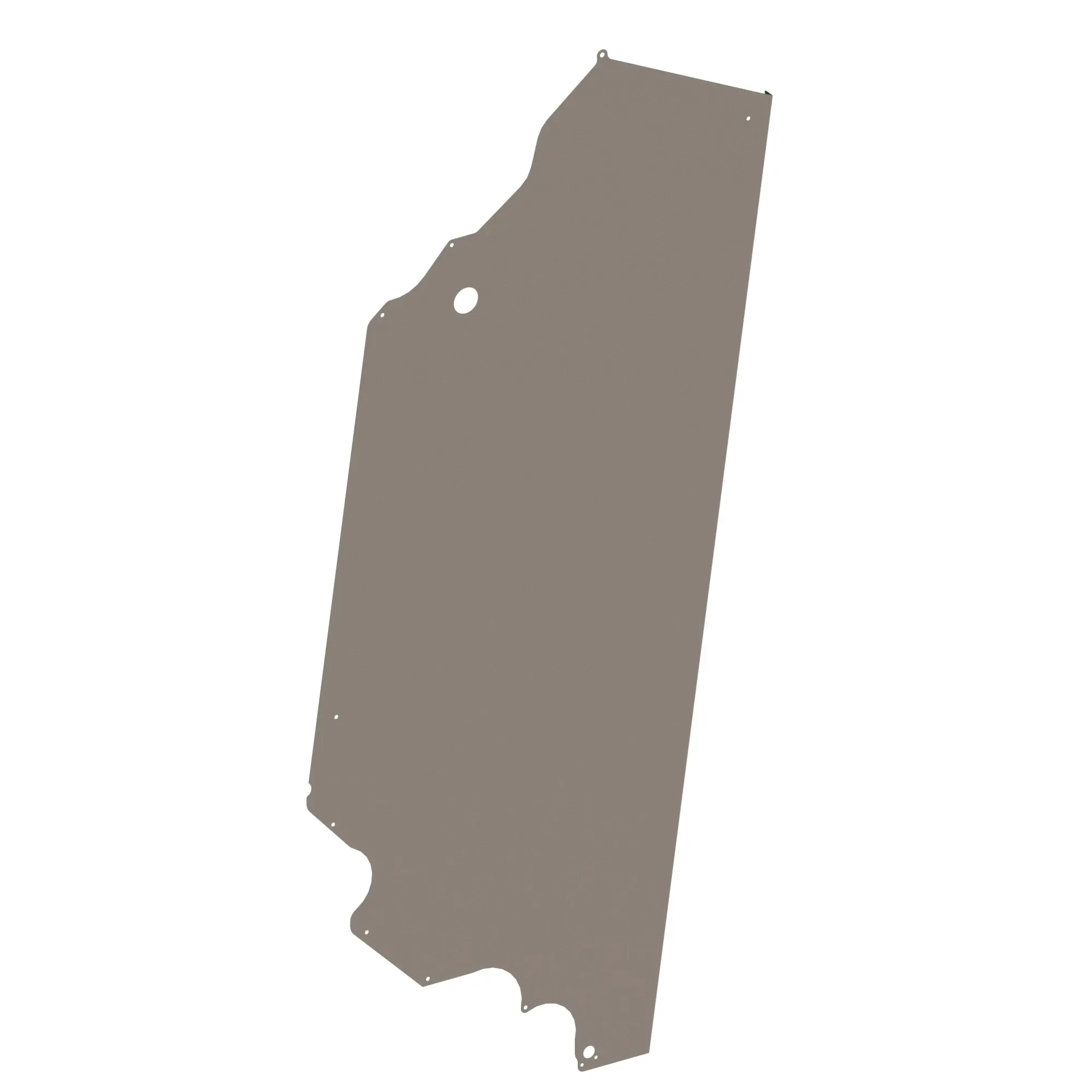 John Deere Right Hand Front Stainless Panel Sheet - KK81157