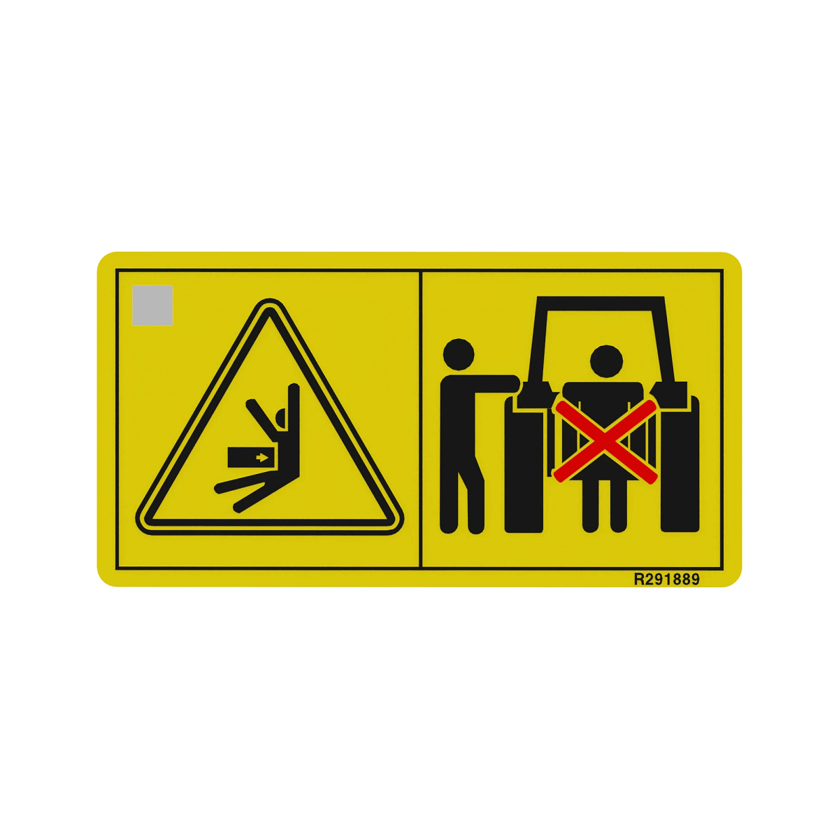 LABEL, SAFETY SIGNS, LH