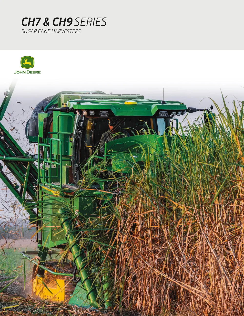 CH Series Sugar Cane Harvesters Product Brochure cover