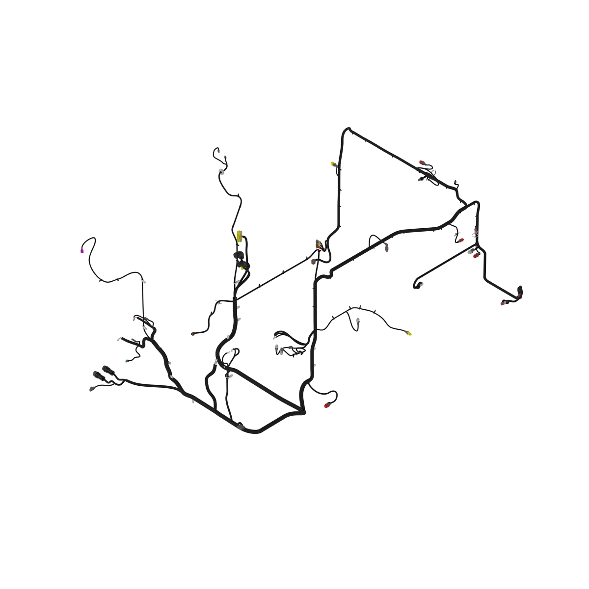 Wiring Harness, Engine 13.5L FT4, S
