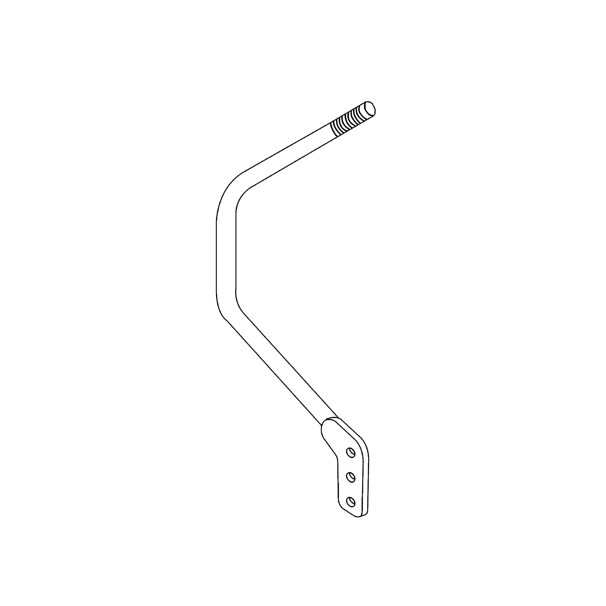 John Deere Transmission Gearshift Lever - AT216308