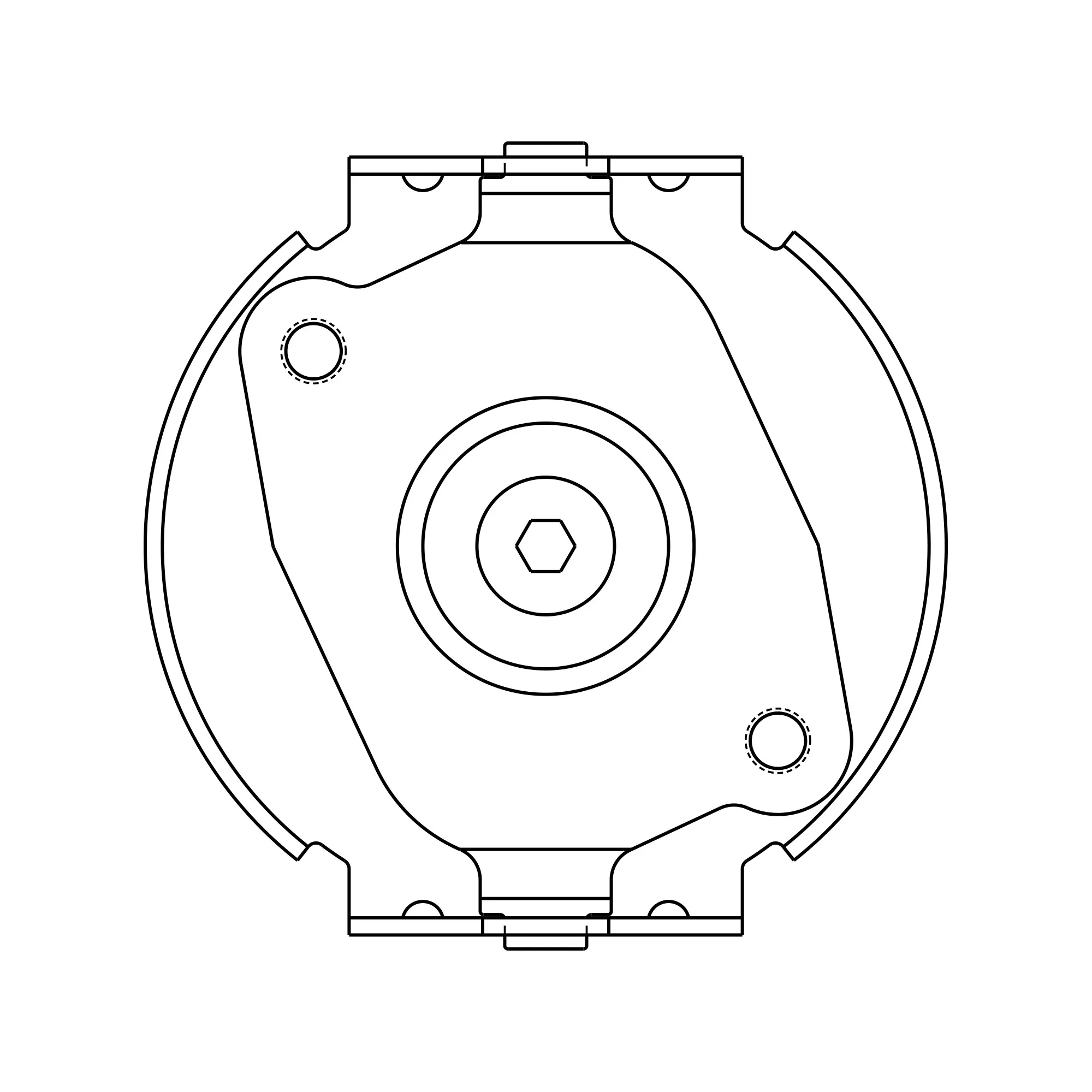 BBC (LOWER HALF WITH MAROON SPRING)