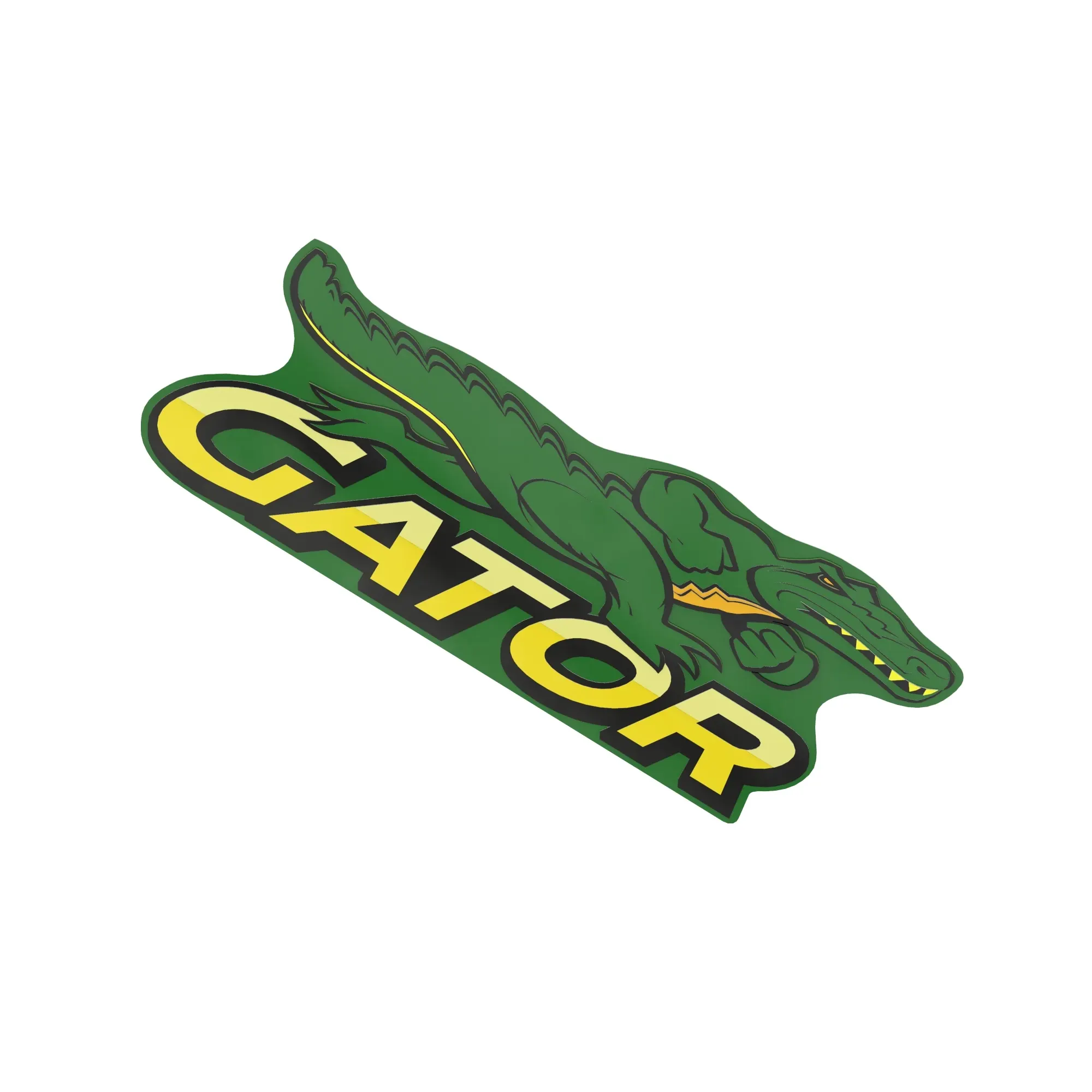 LABEL, XUV TAILGATE LH-GREEN