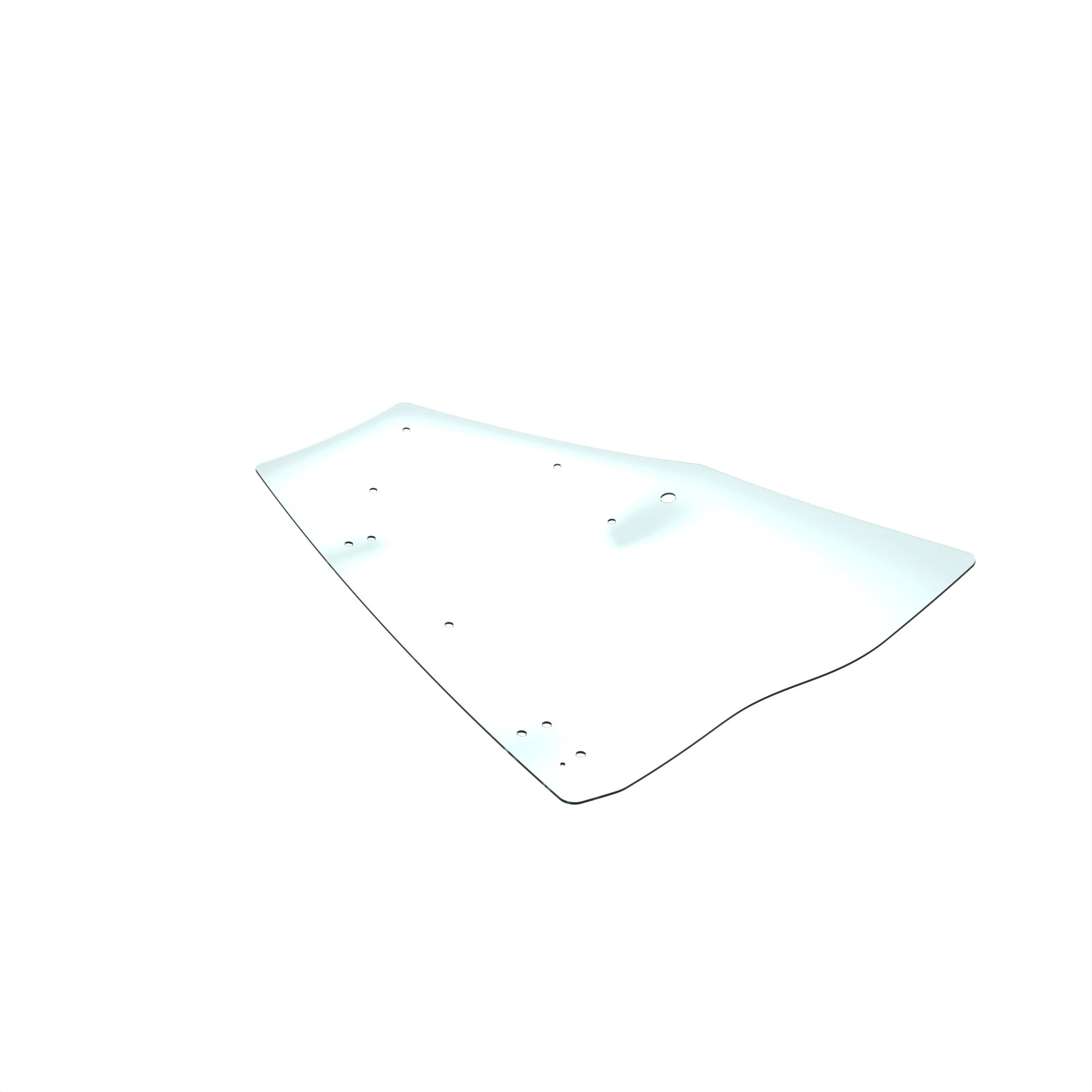 John Deere Left Side Glass Door - HXE117099