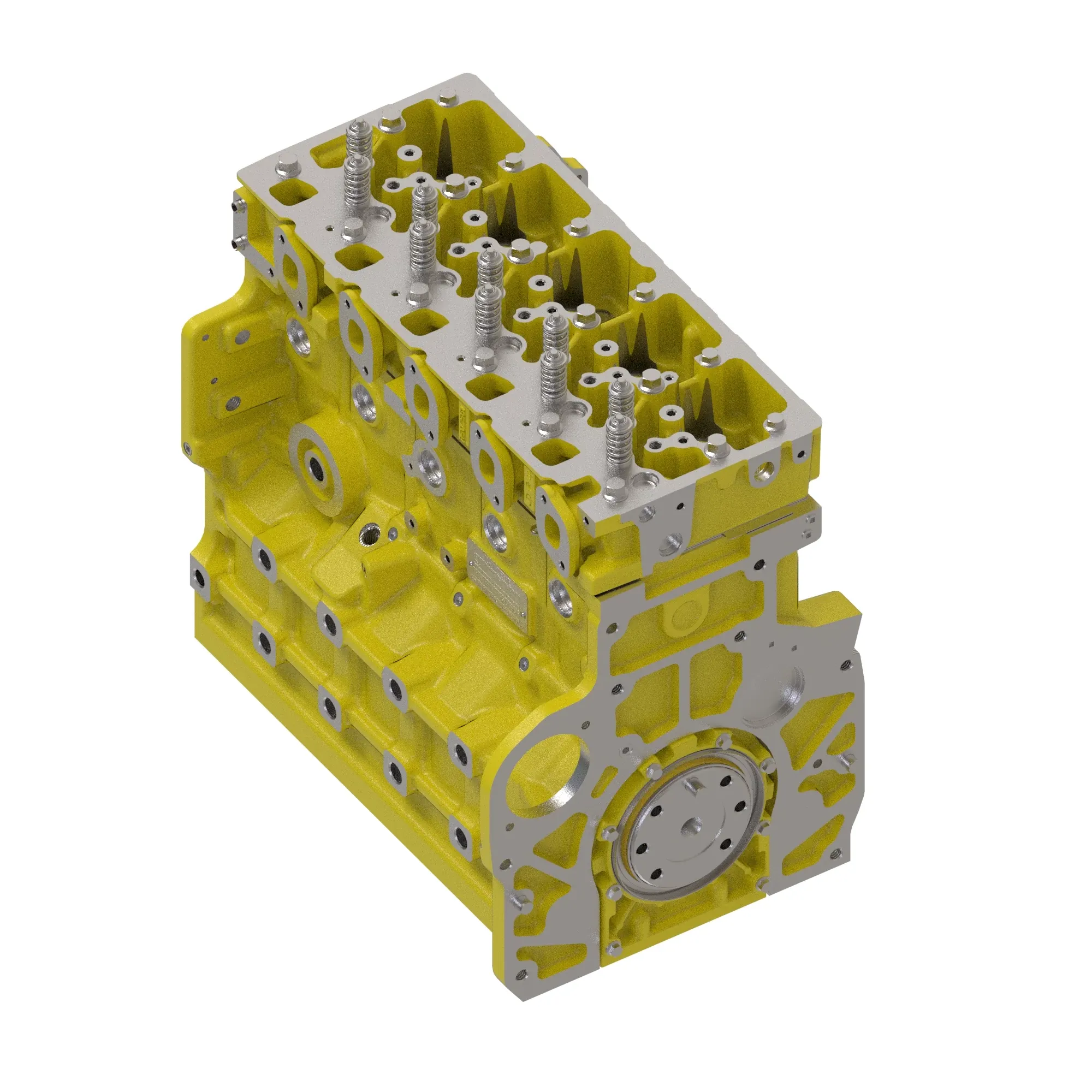 John Deere Complete Block Assembly, 5 Cylinder - RE543449